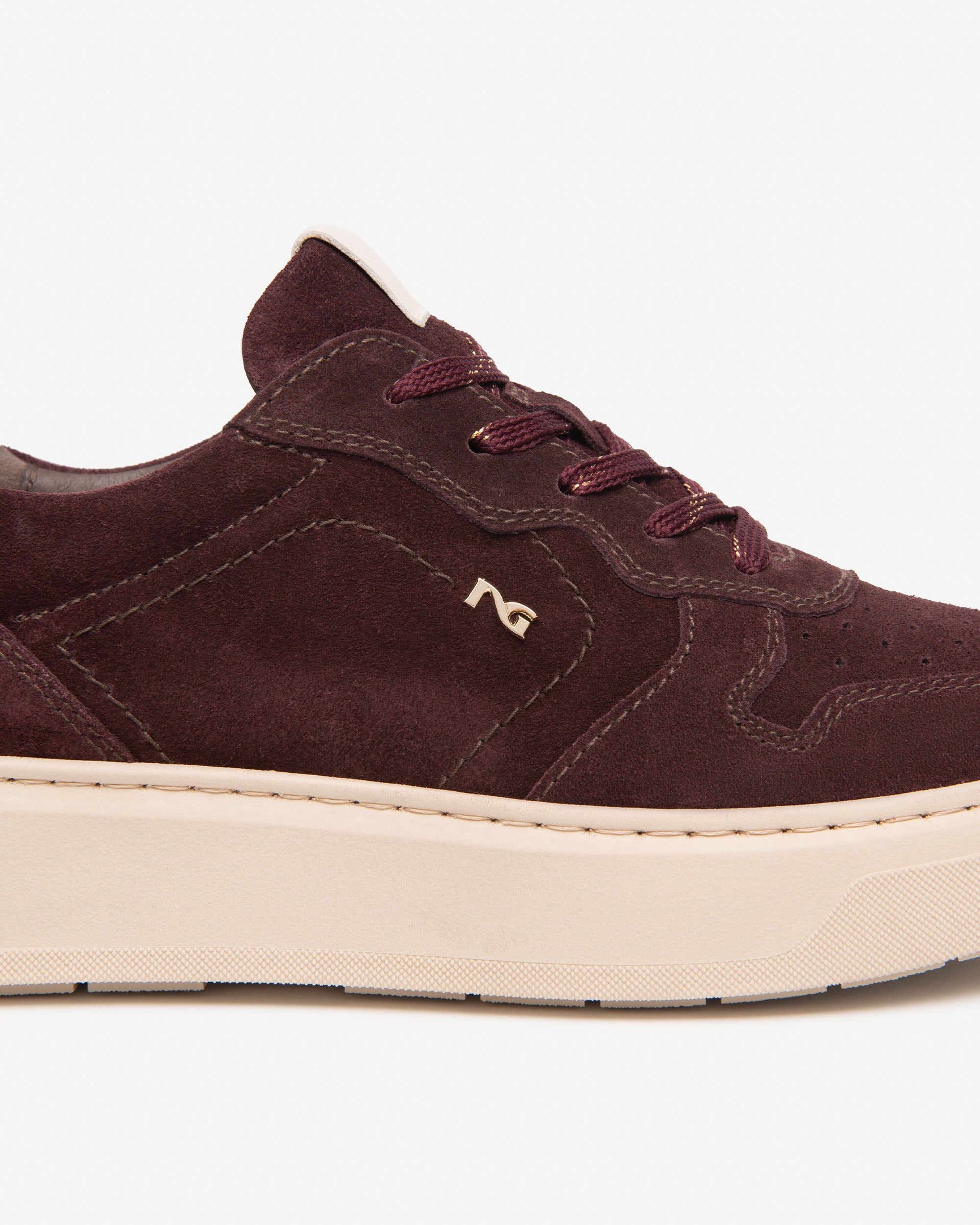 Nero Giardini Sneakers baskets daim femme plateforme 40 mm