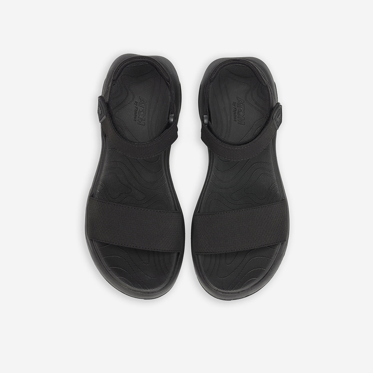 Atom by Fluchos Energy AT183 sandales femme noires amorti