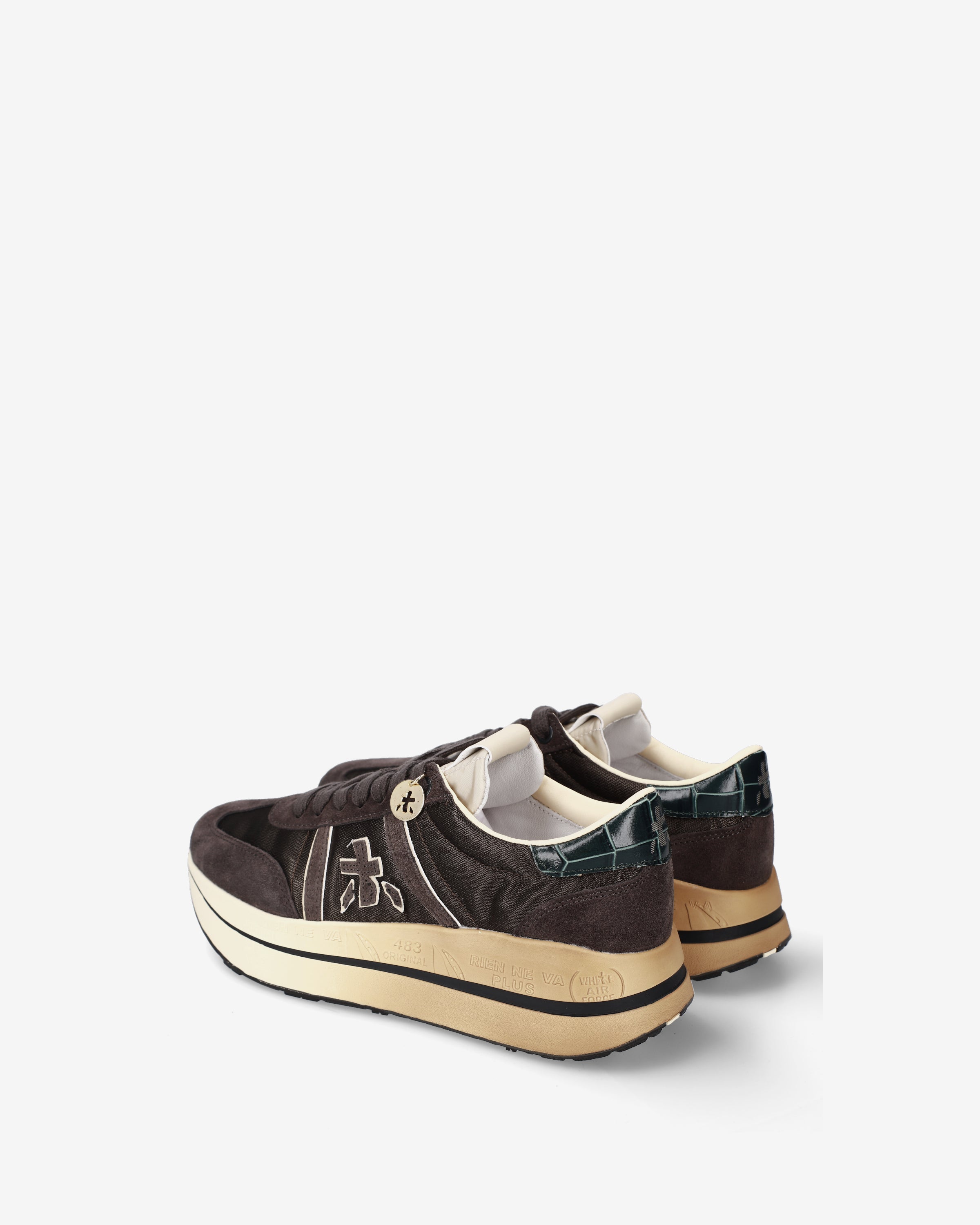 Premiata Bethcoin 8505 sneakers cuir plateforme femme