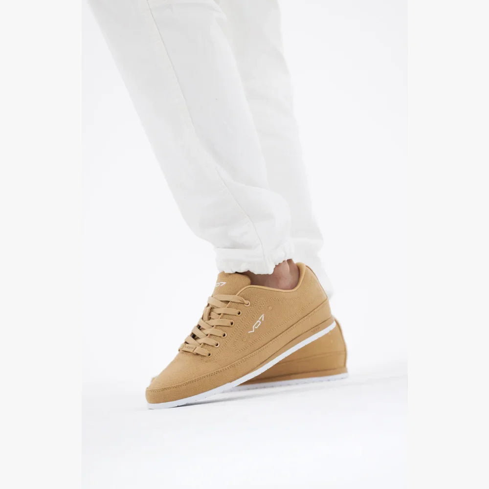 VO7 Yacht 10 Taupe sneakers toile taupe semelle blanche