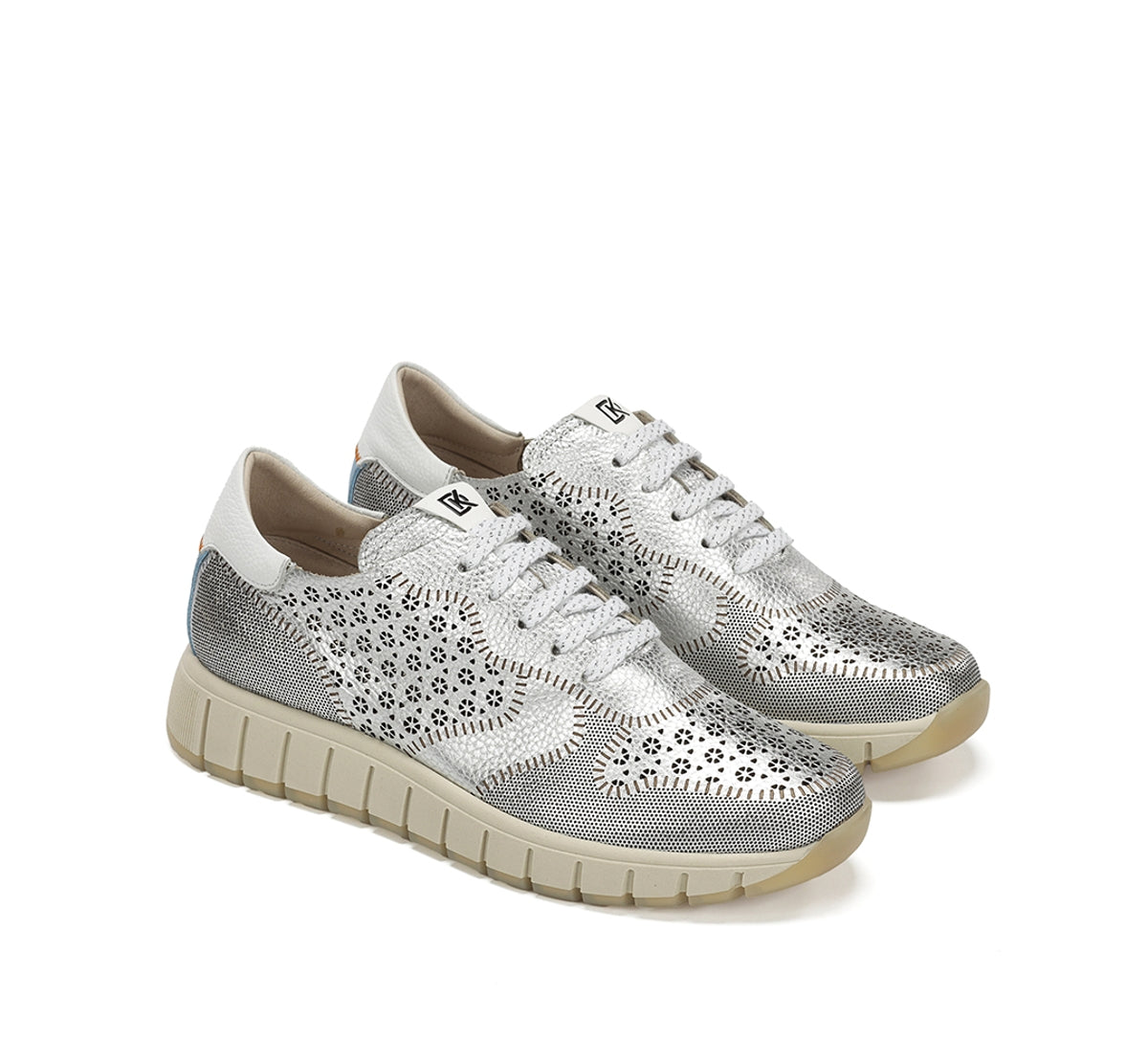 Dorking Kloss D9632 basket argent femme