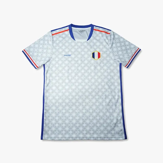VO7 Maillot France White Maillot Football Blanc Homme