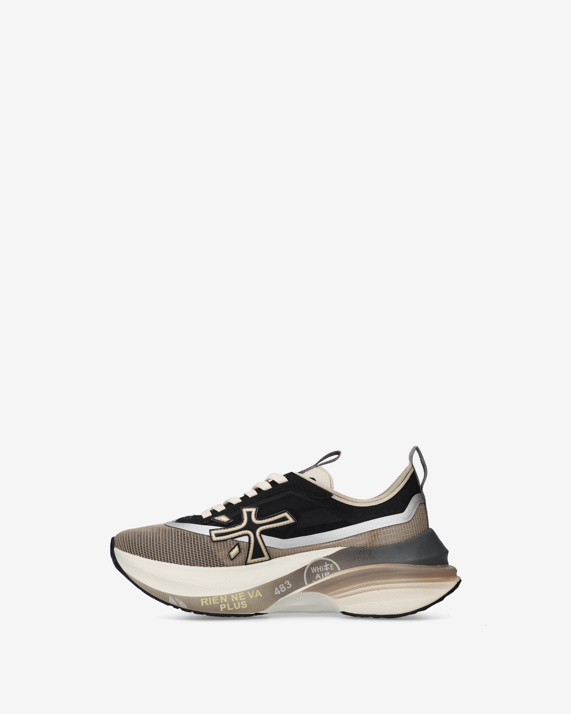 Premiata Hill 0.1 8586 Basket Beige Femme
