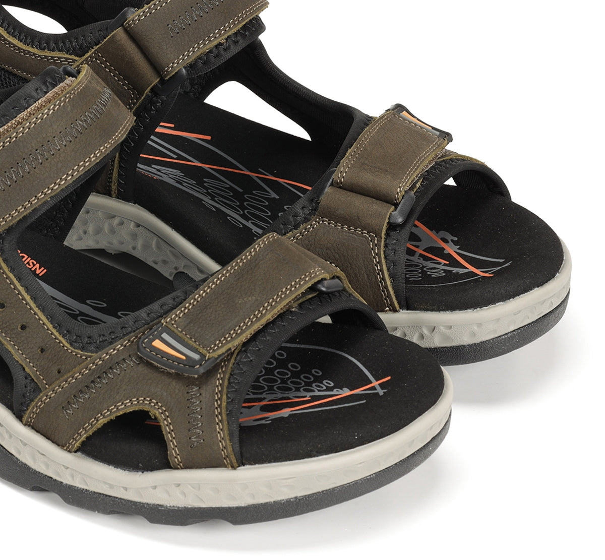 Fluchos Missouri F2411 sandales vert confort homme