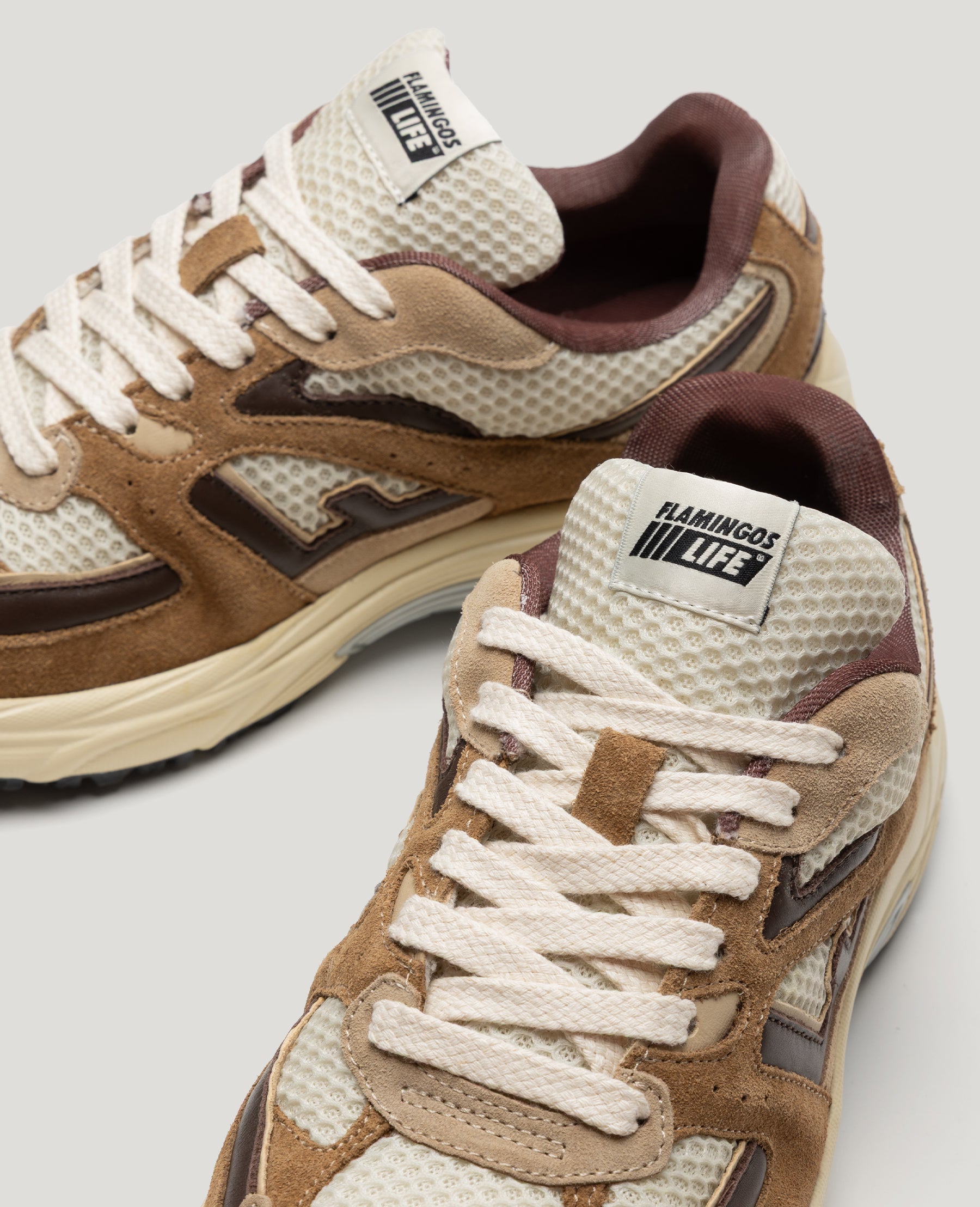 Flamingos Life Wairoa sneaker vegan russet habano