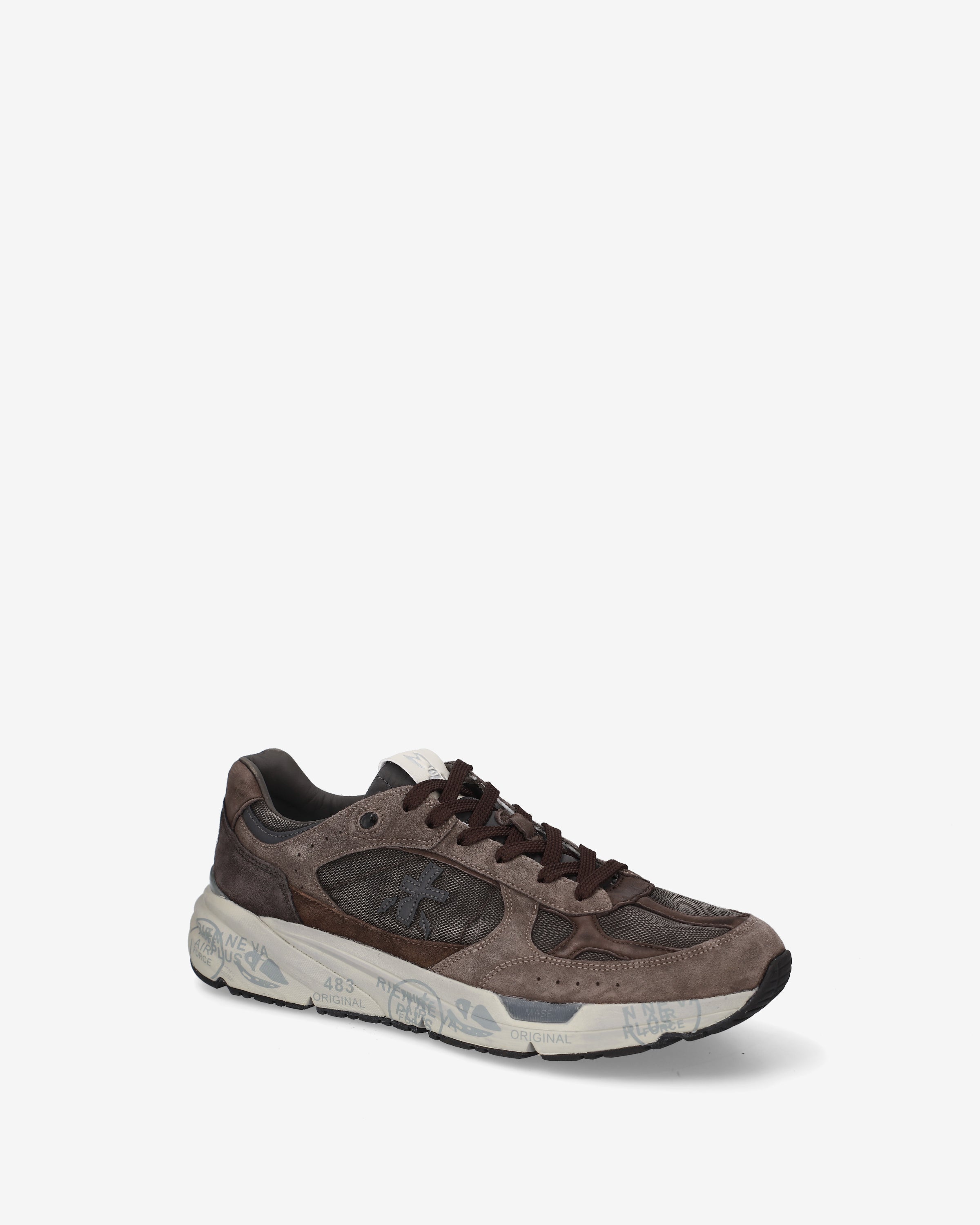 Premiata Mase25 8421 sneakers daim marron