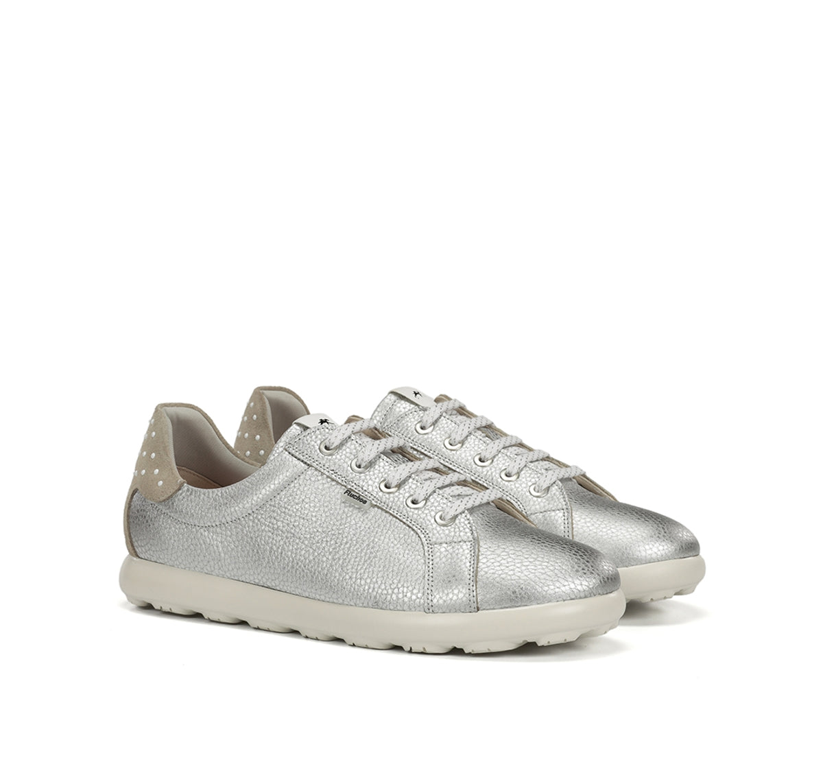 Fluchos Party F2439 Baskets Argent Femme Confort
