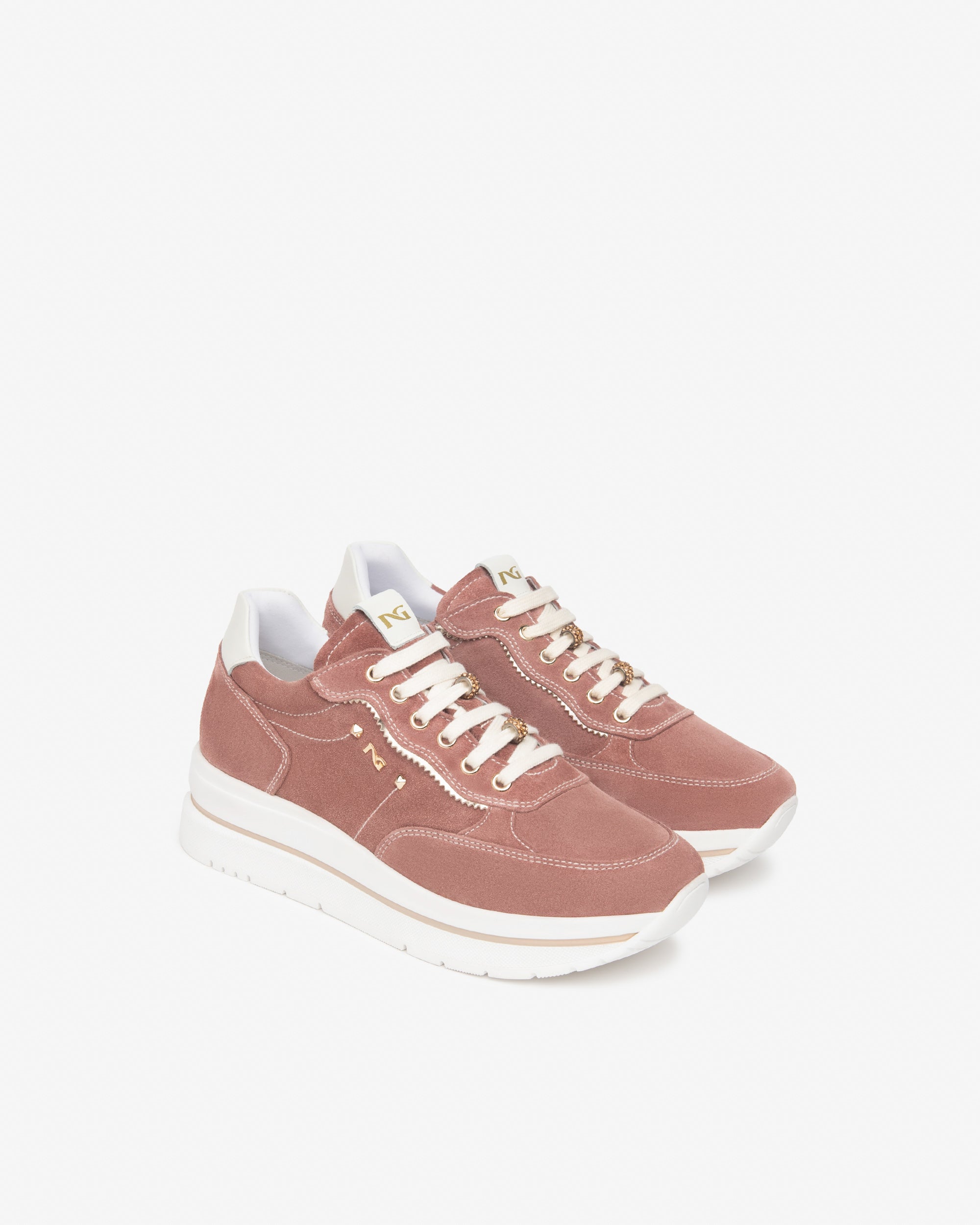 Nero Giardini Sneakers baskets daim femme tissu technique