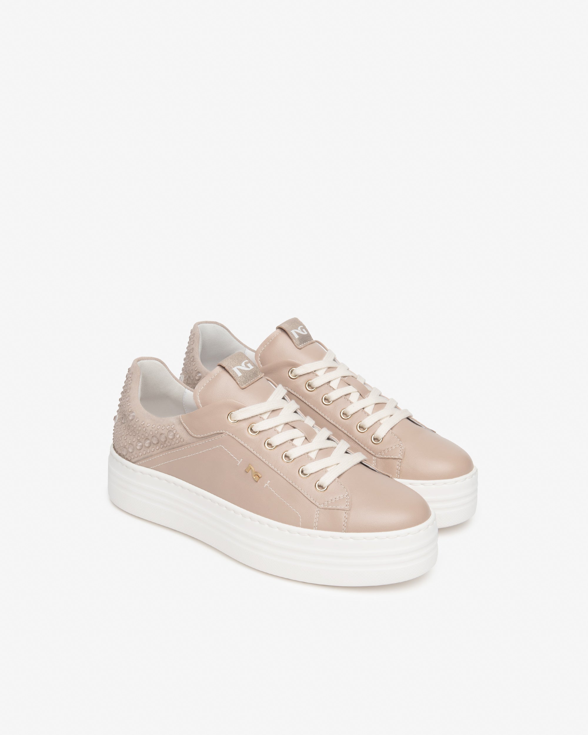Nero Giardini Sneakers basket cuir suède femme 35-41