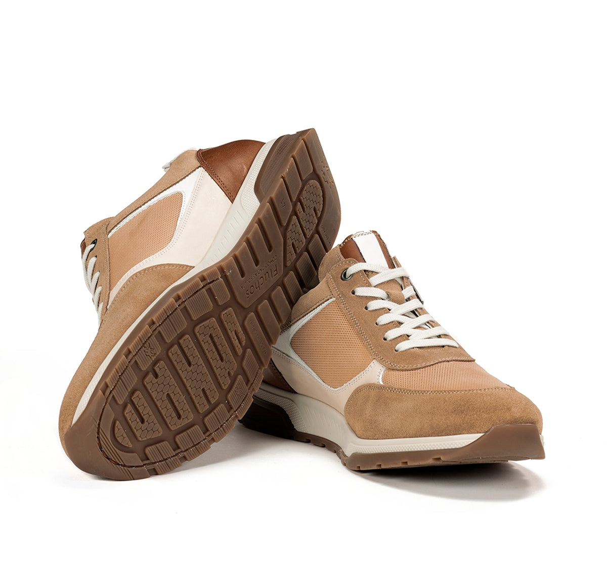 Fluchos Louis F1958 baskets cuir marron homme