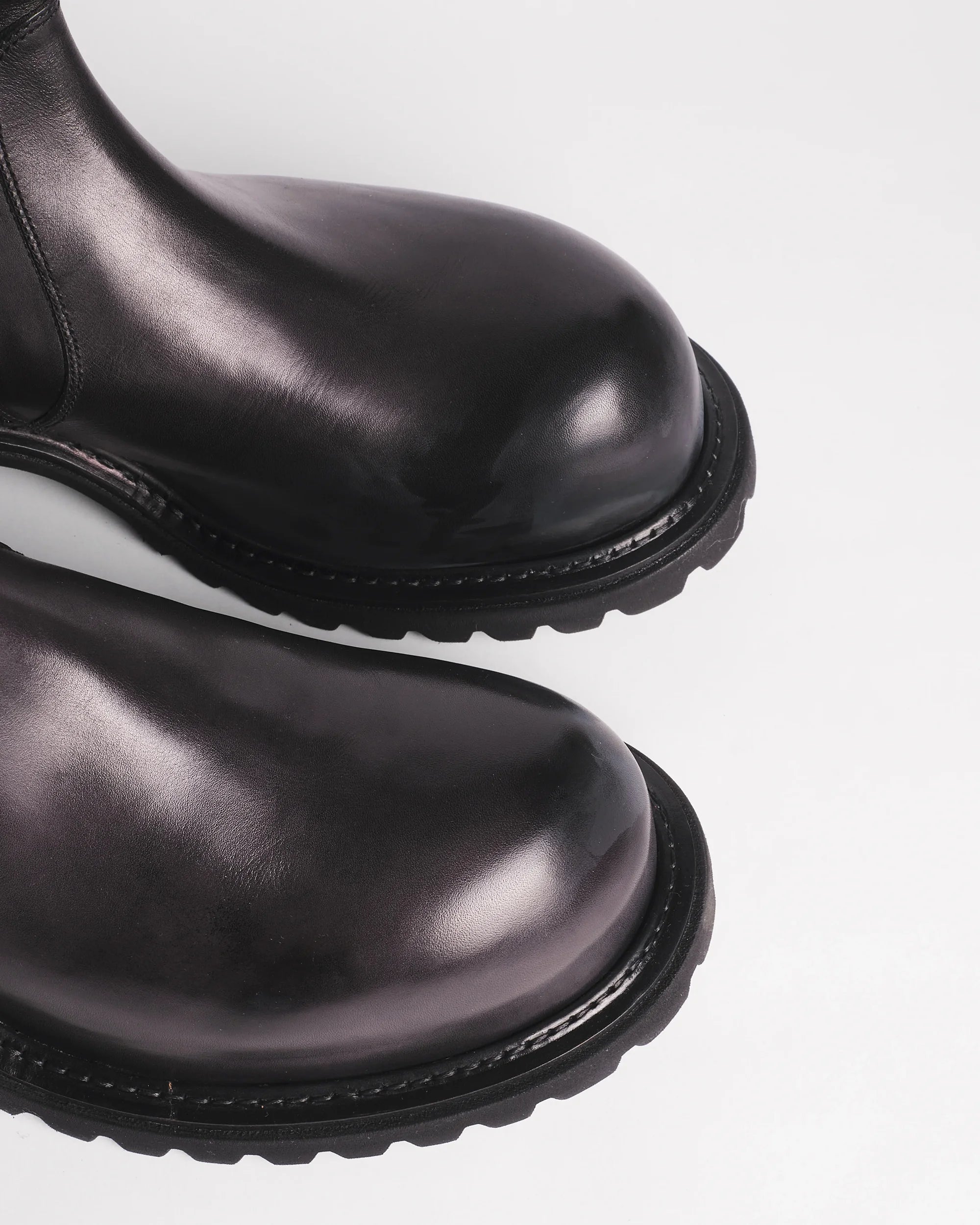Premiata 007 boots homme cuir semelle crantée