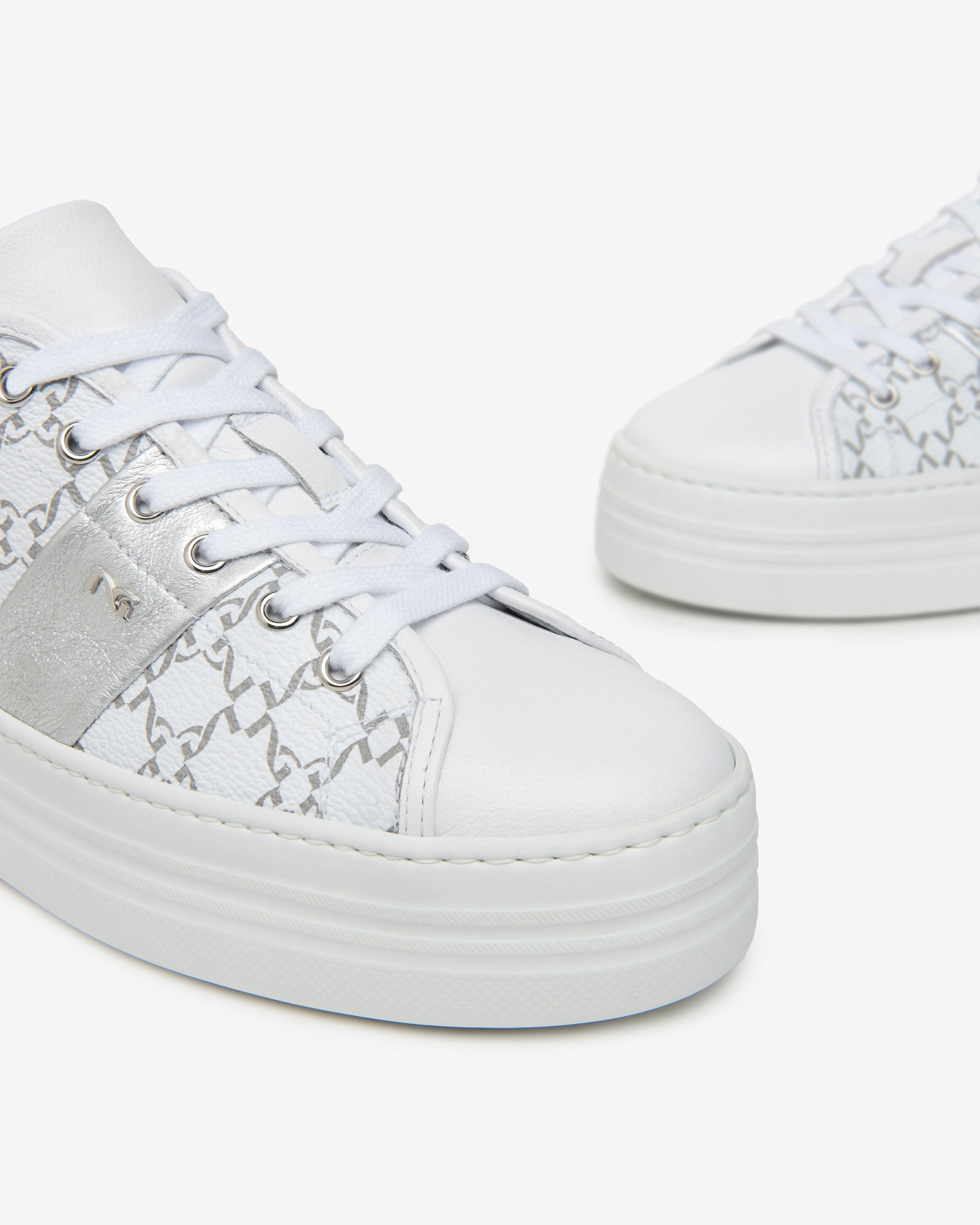 Nero Giardini Sneakers baskets cuir tissu femme été