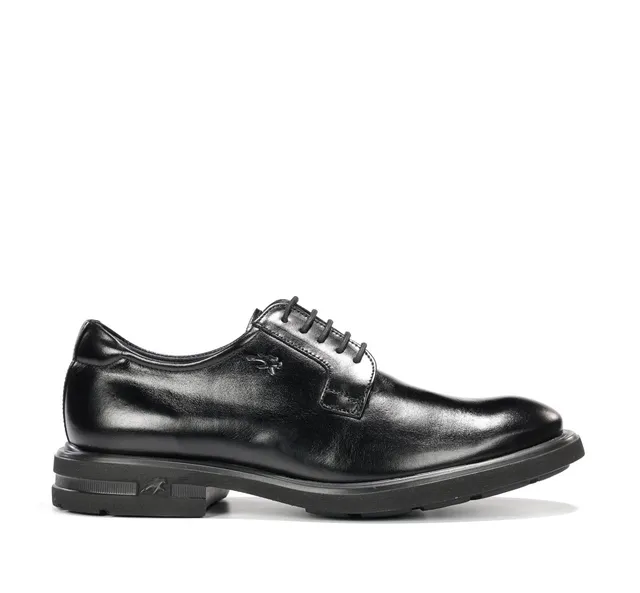 Fluchos Belgas F0631 chaussures homme noires cuir