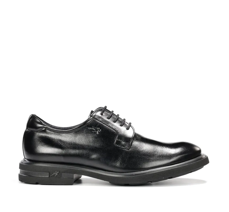 Fluchos Belgas F0631 chaussures homme noires cuir