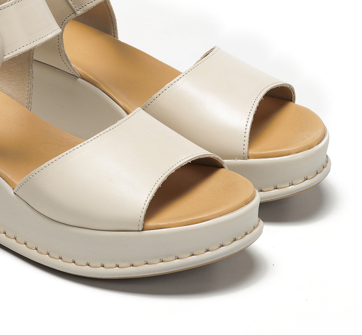 Dorking Windy D9649 sandale femme blanc plateforme