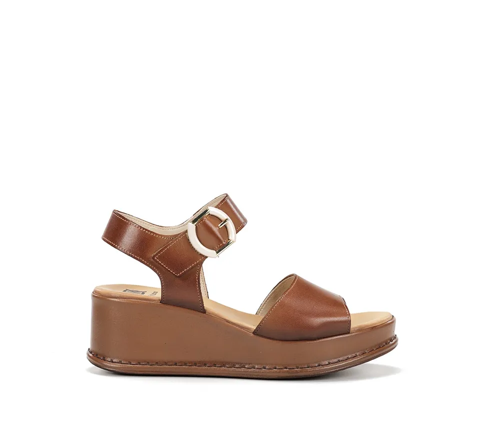 Dorking Windy D9649 Sandales Marron Femme Cuir