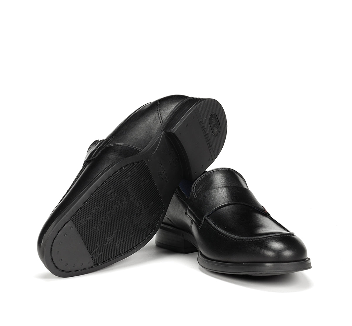Fluchos Asgard F1890 mocassin noir homme cuir