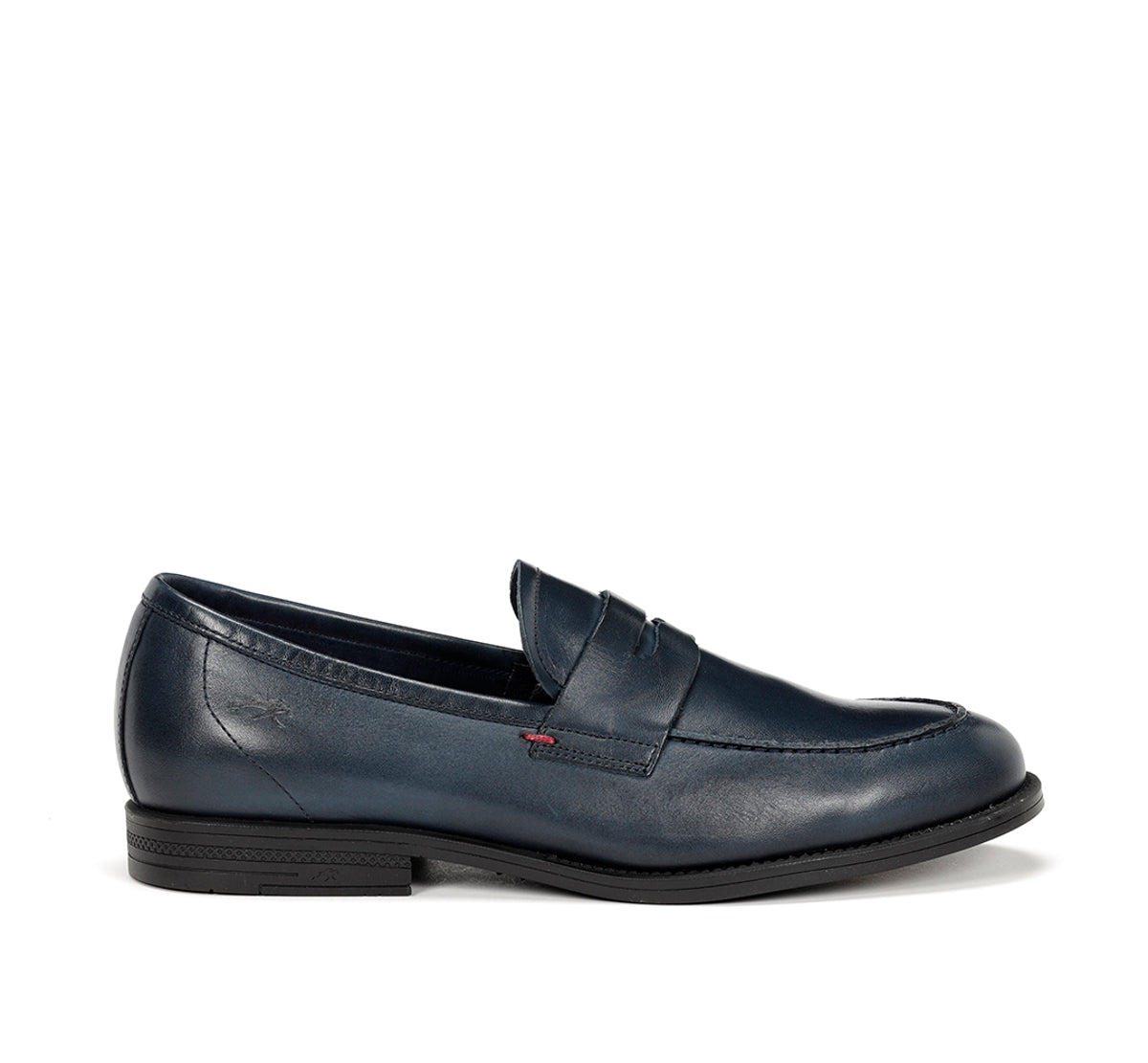 Fluchos Henri F0824 mocassin homme bleu cuir