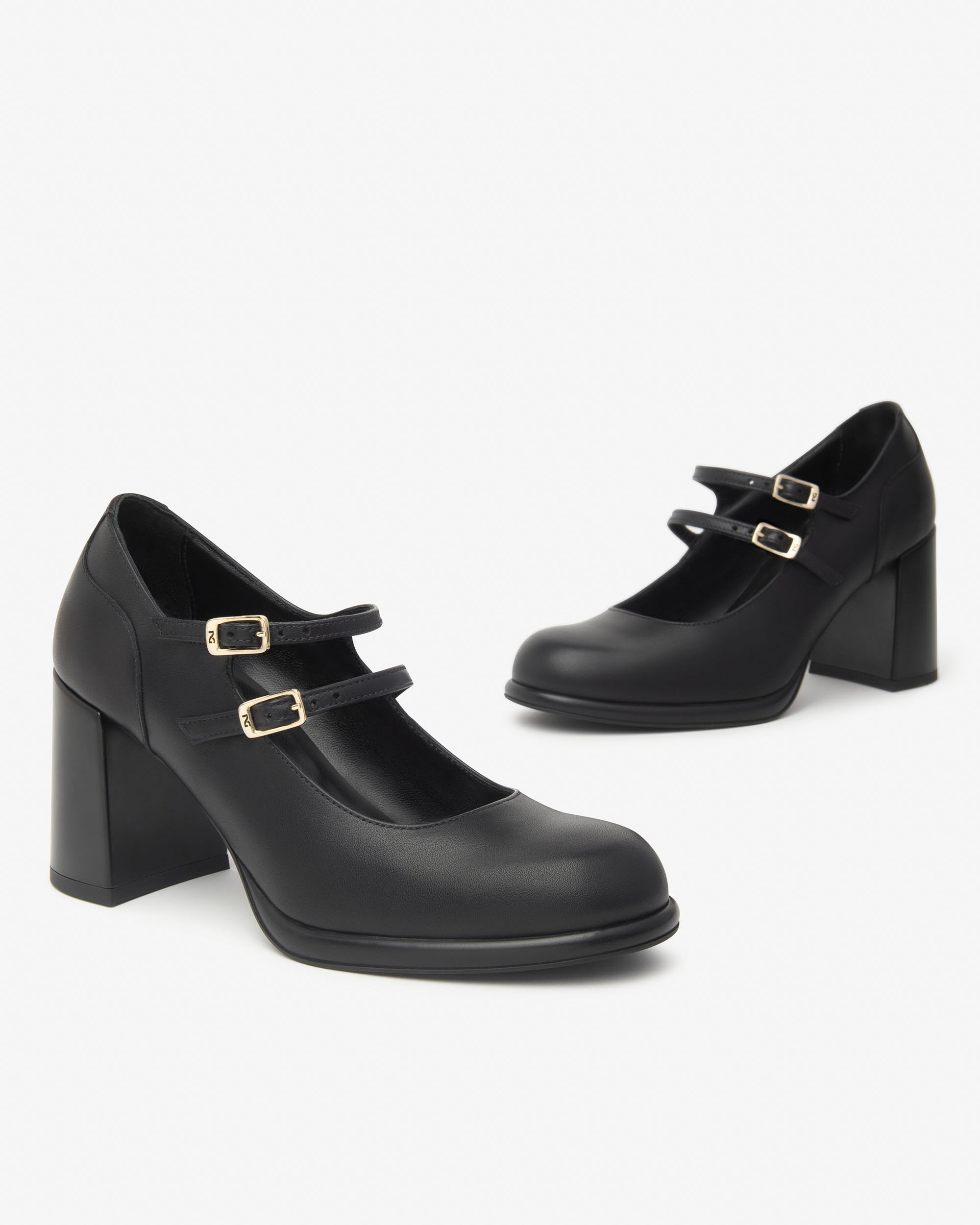 Nero Giardini Décolleté escarpins cuir femme talon 80