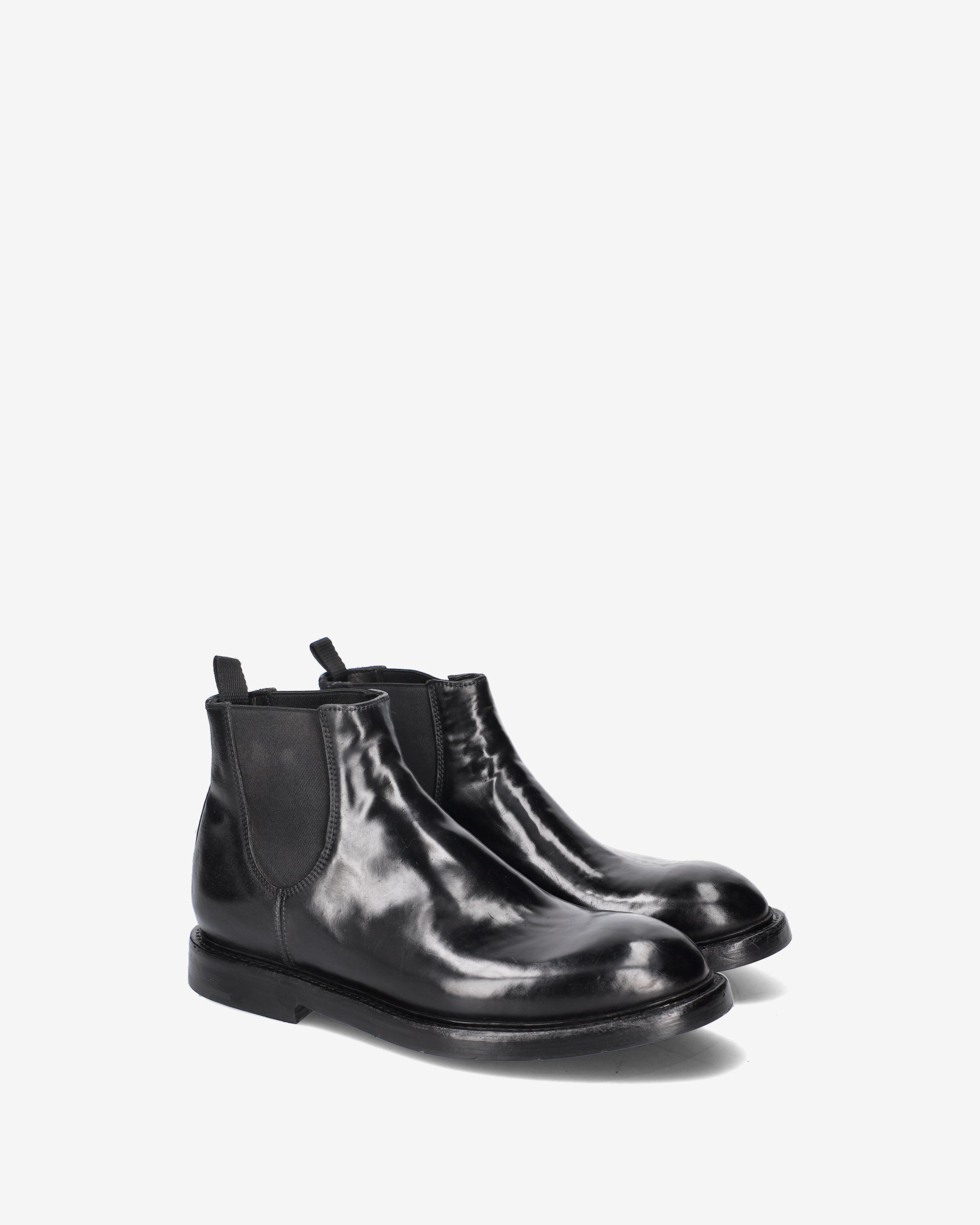Premiata Boots Chelsea boots cuir brossé homme