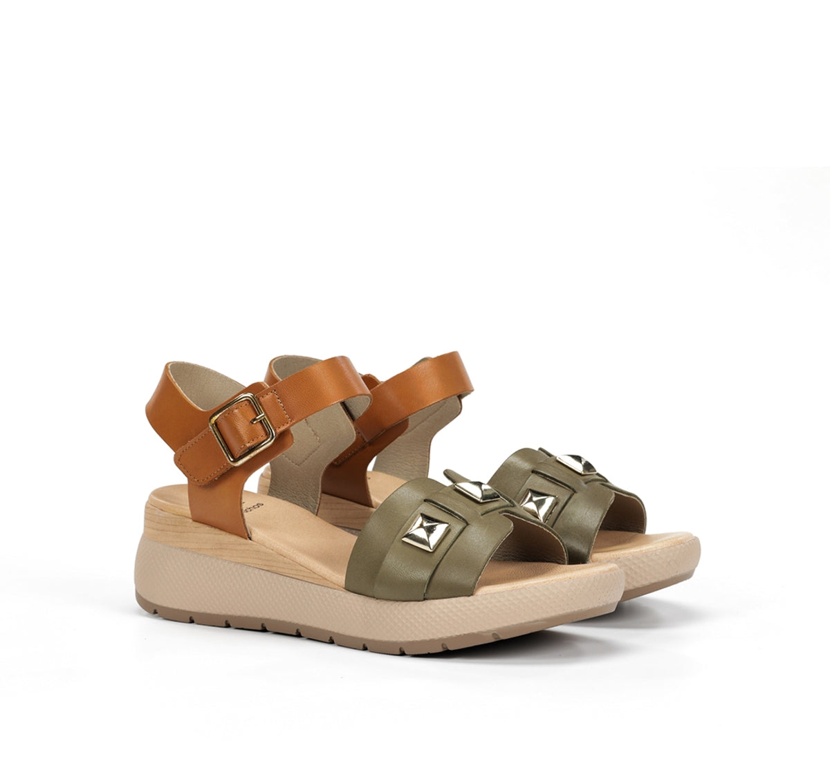 Fluchos Dorking Ever D9497 sandale verte femme confort