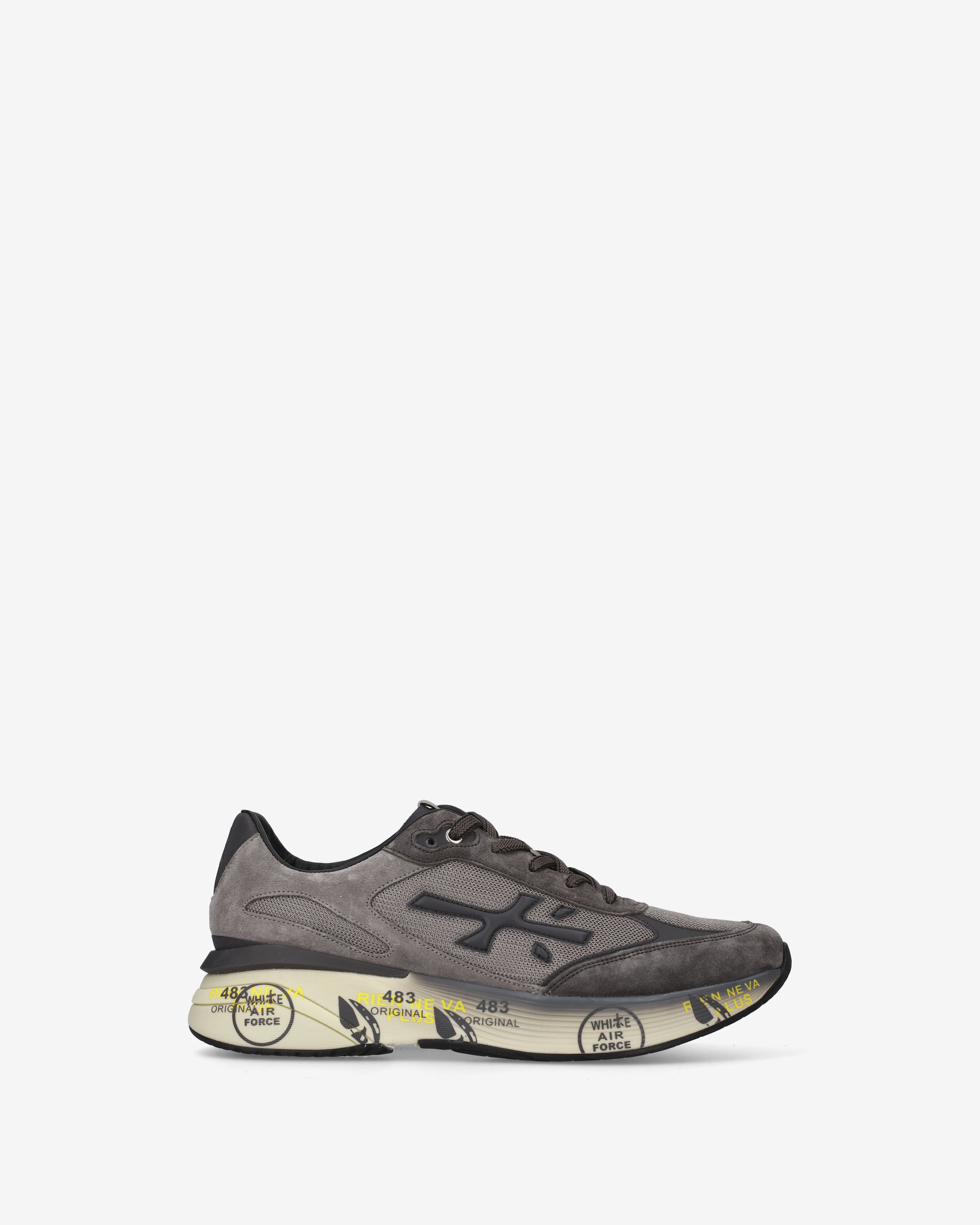 Premiata Moerun 8540 sneakers gris noir mesh