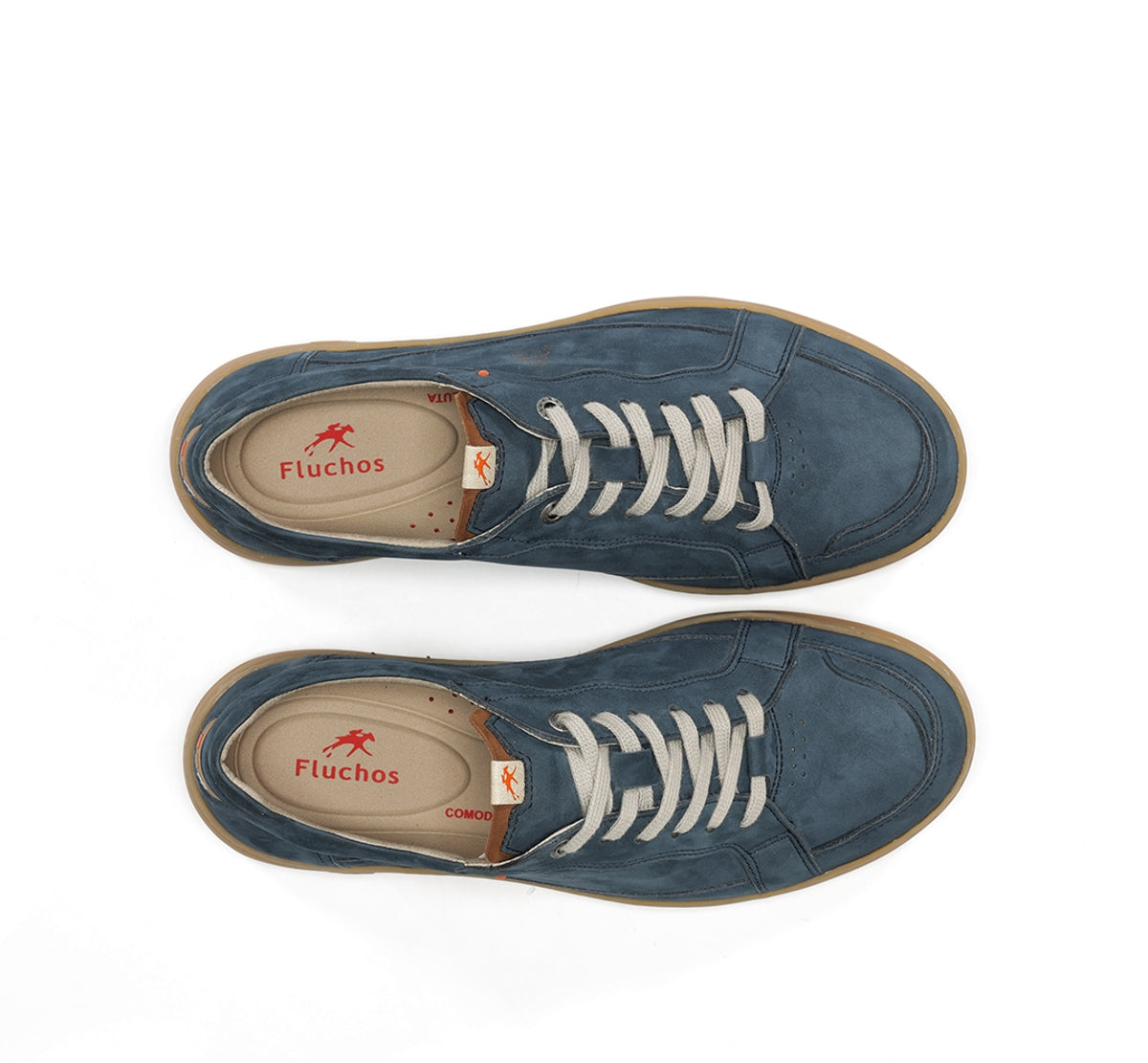 Fluchos Lenox F2220 baskets bleu homme large