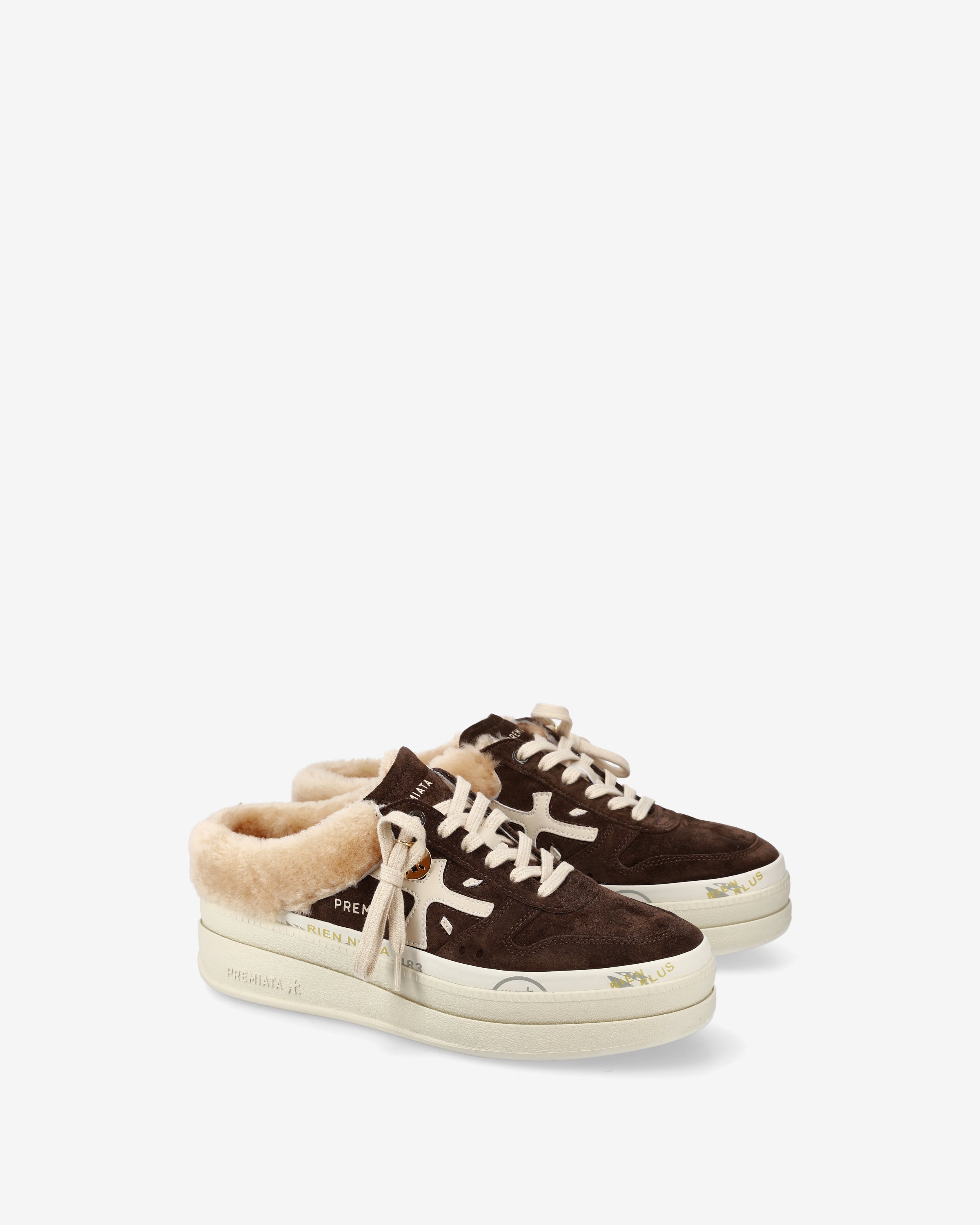 Premiata Micol 7851M sneakers plateforme marron