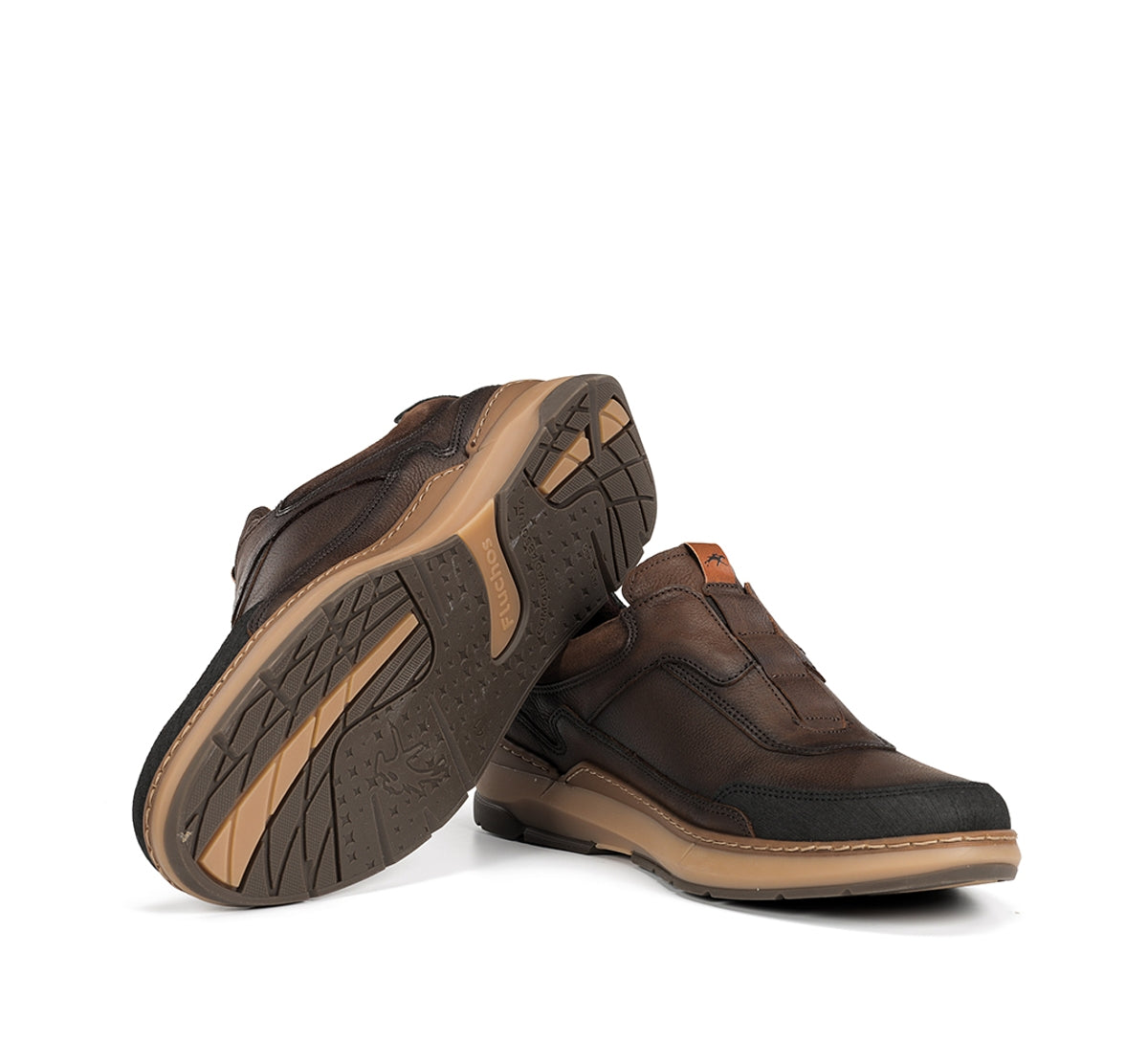 Fluchos Deportivos Jeff F2278 baskets marron lacets