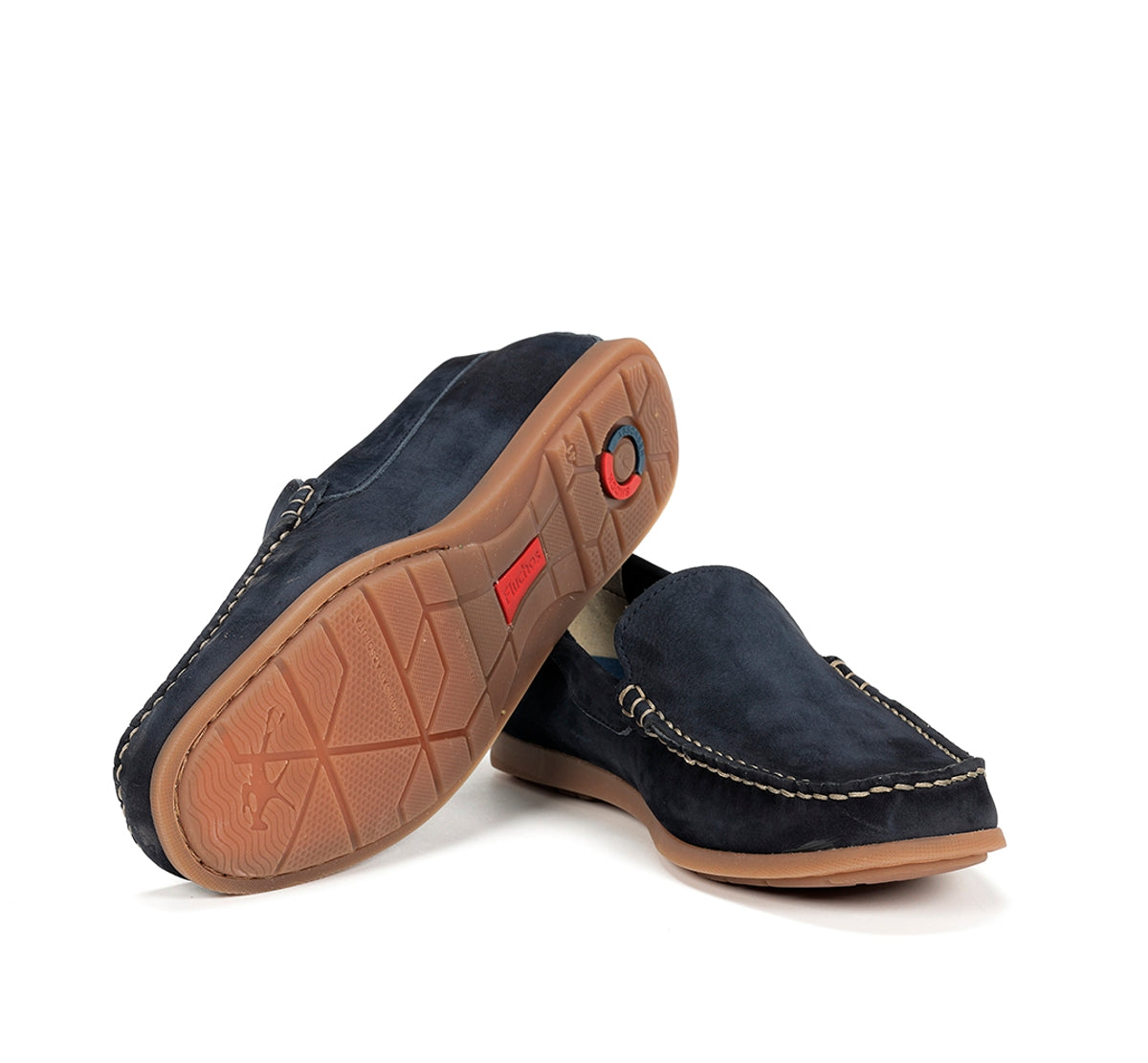 Fluchos Troy F1729 mocassin homme bleu léger