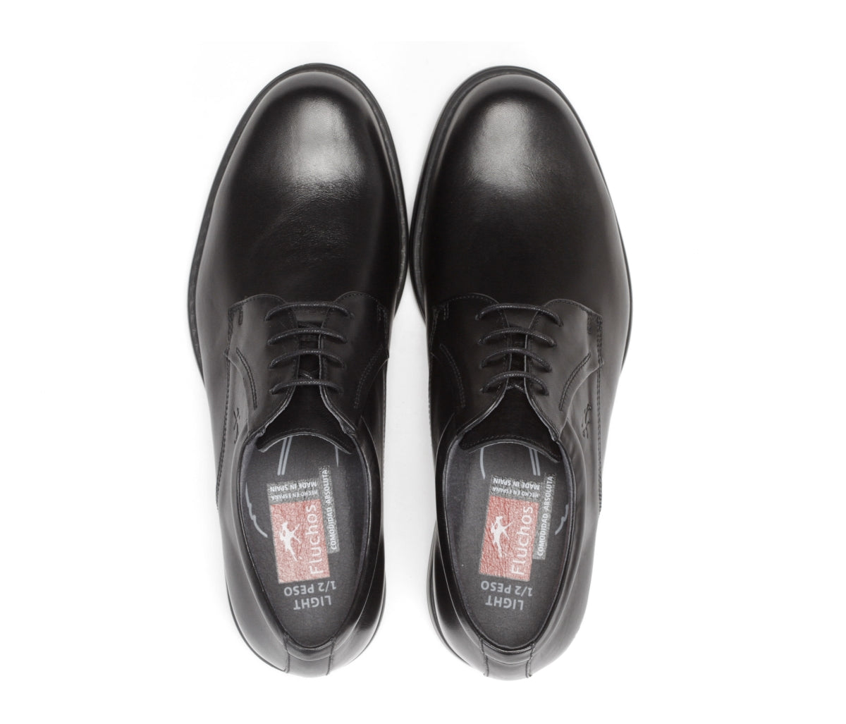 Fluchos Simon 8466 derbies noir homme cuir