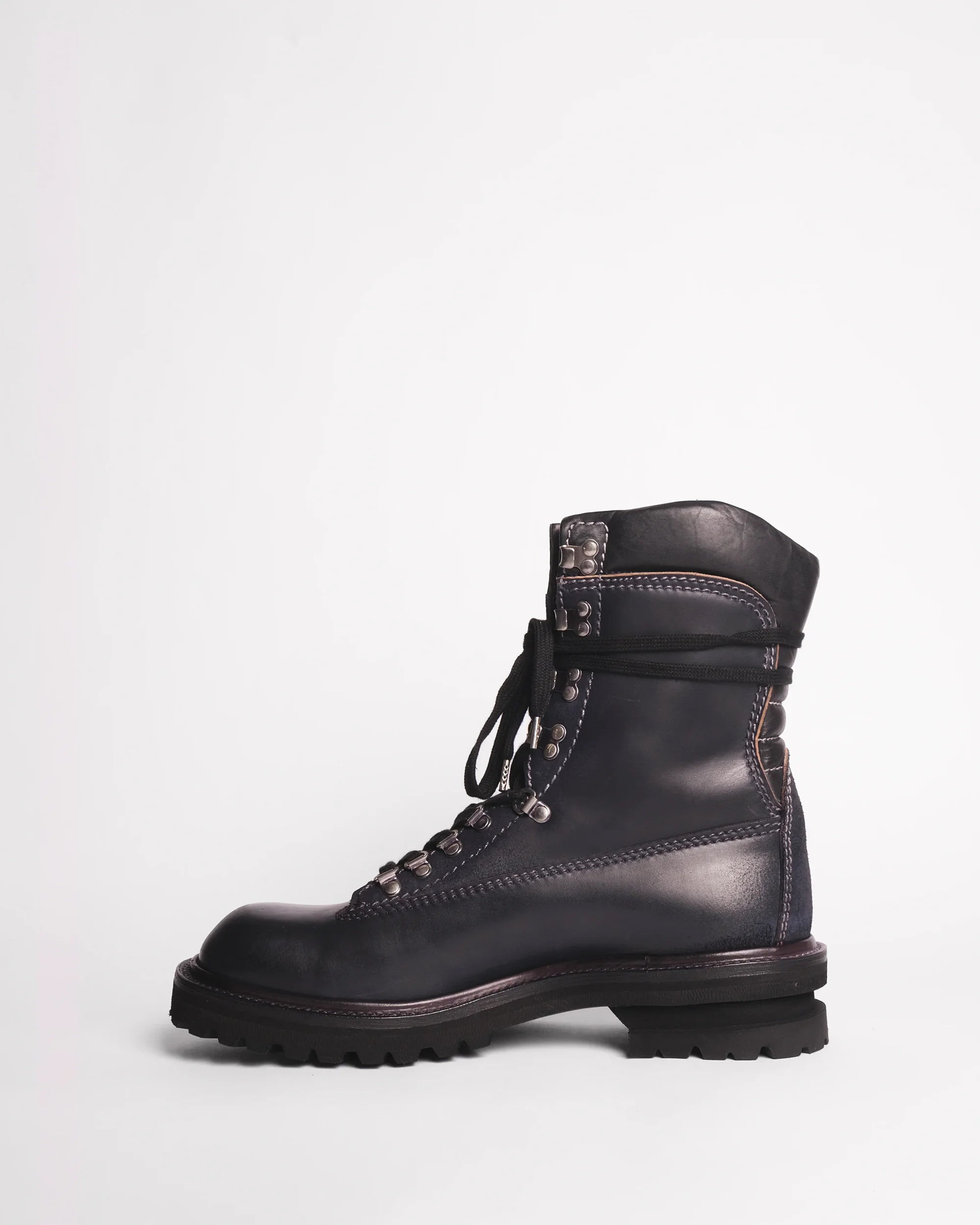 Premiata 004 boots homme cuir cordovan