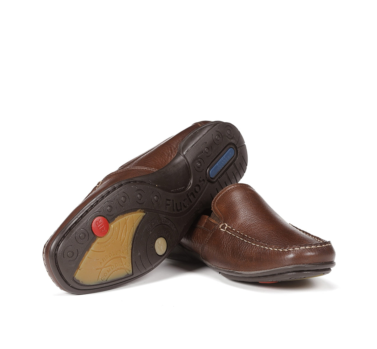 Fluchos Mocasines Baltico 7149 mocassin marron cuir