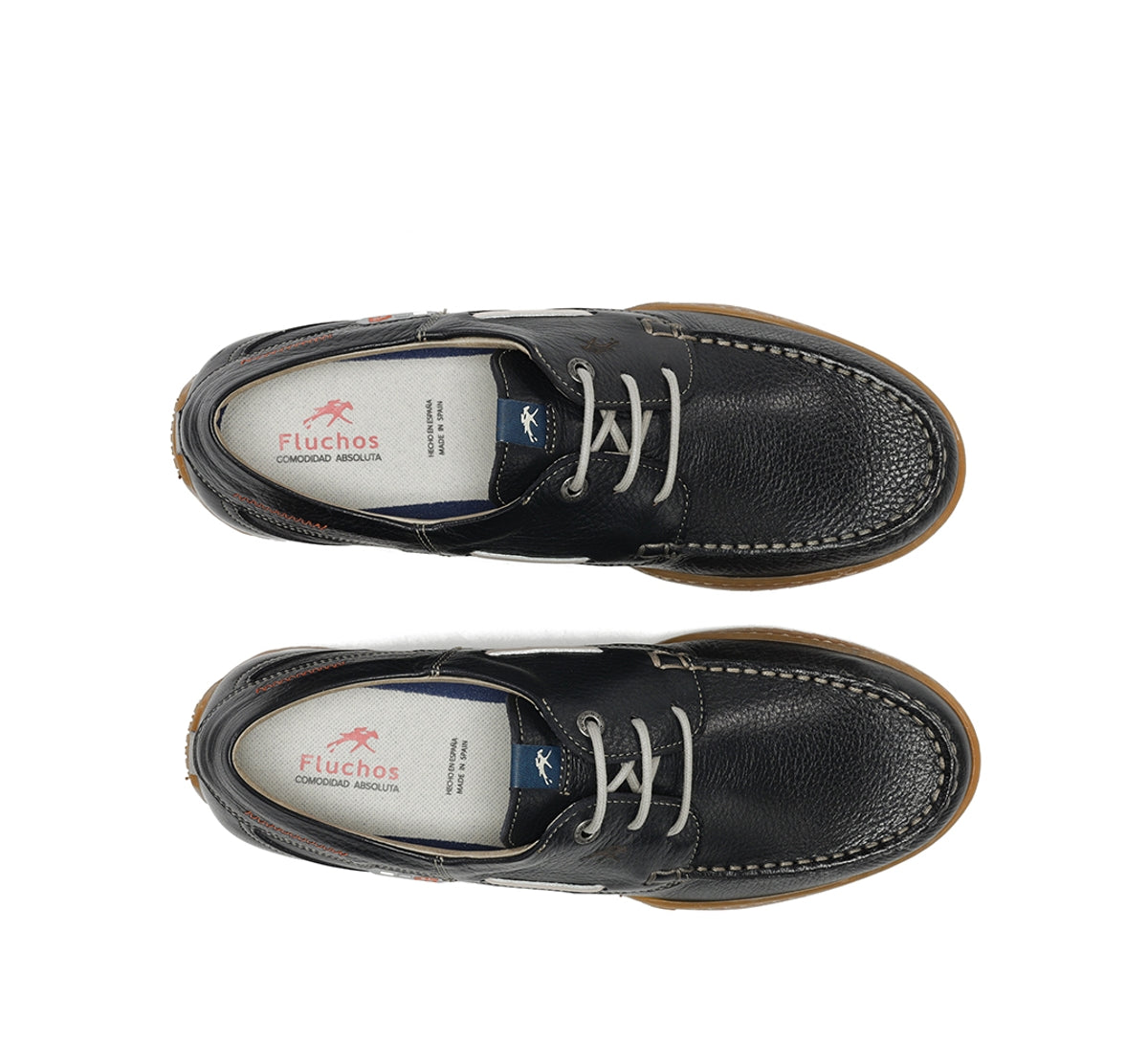 Fluchos Bruno F2434 chaussures bateau bleu homme