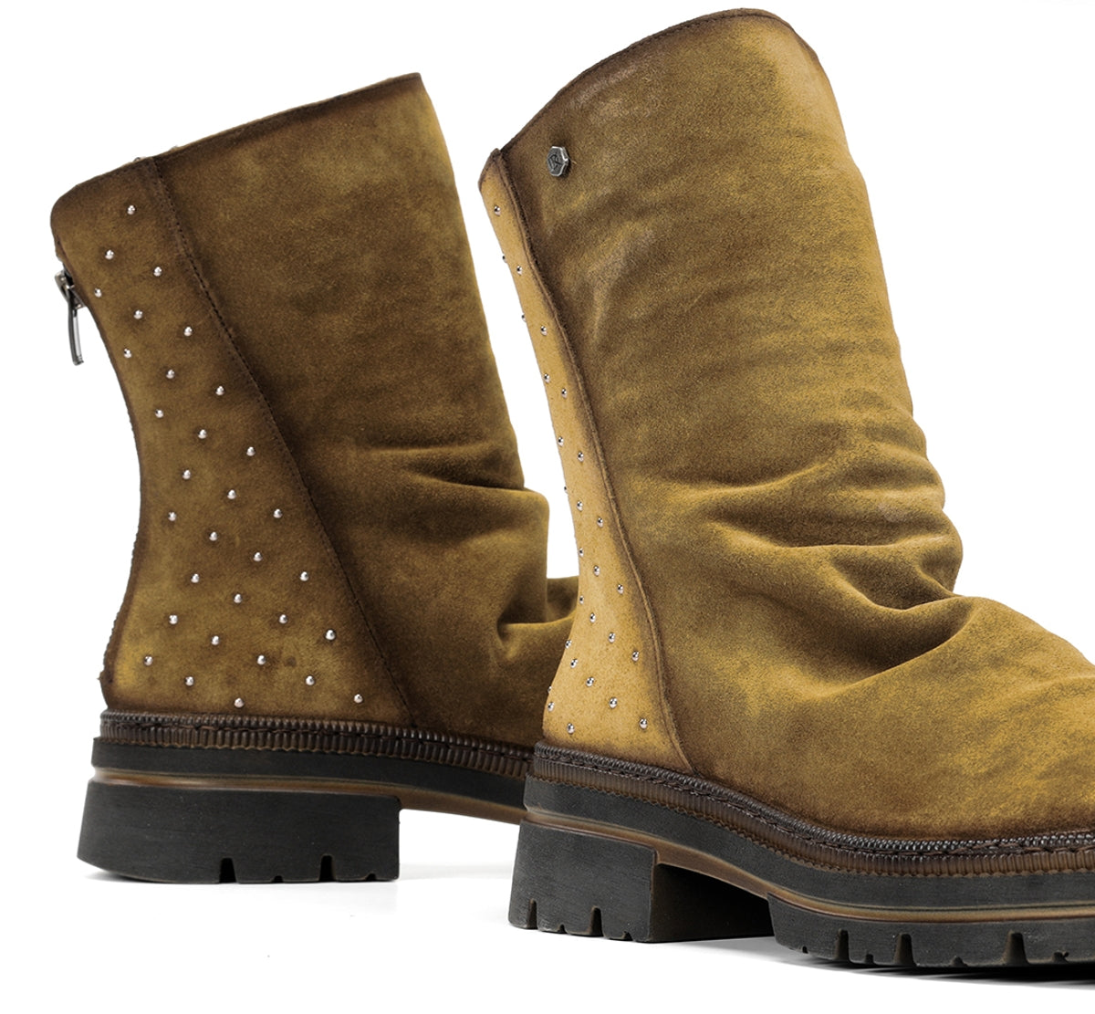 Dorking by Fluchos Cosmo D9397 boots femme vertes