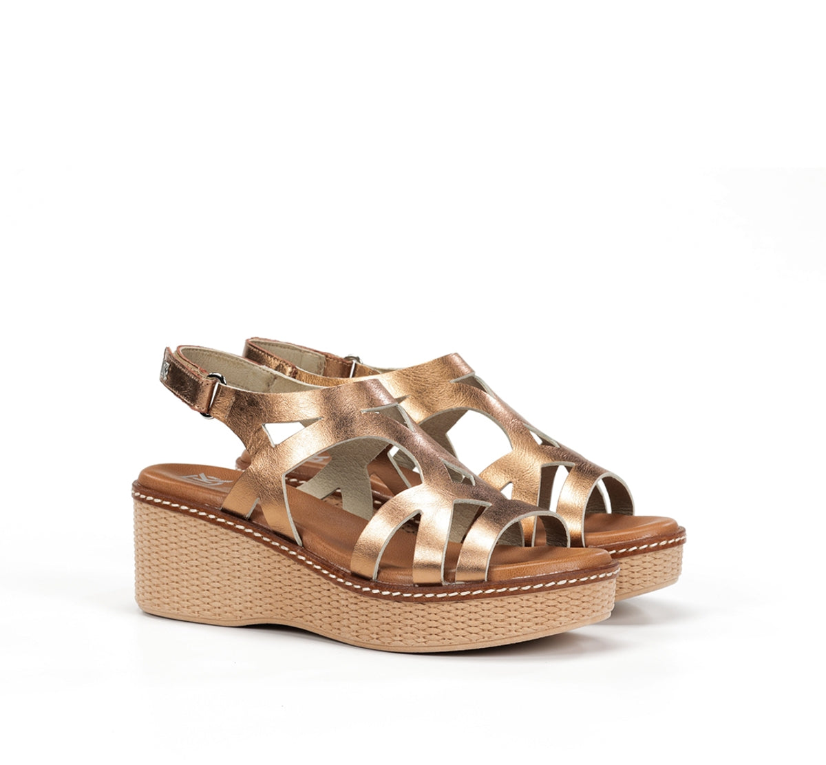 Fluchos Dorking Nido D9451 sandale femme marron compensée