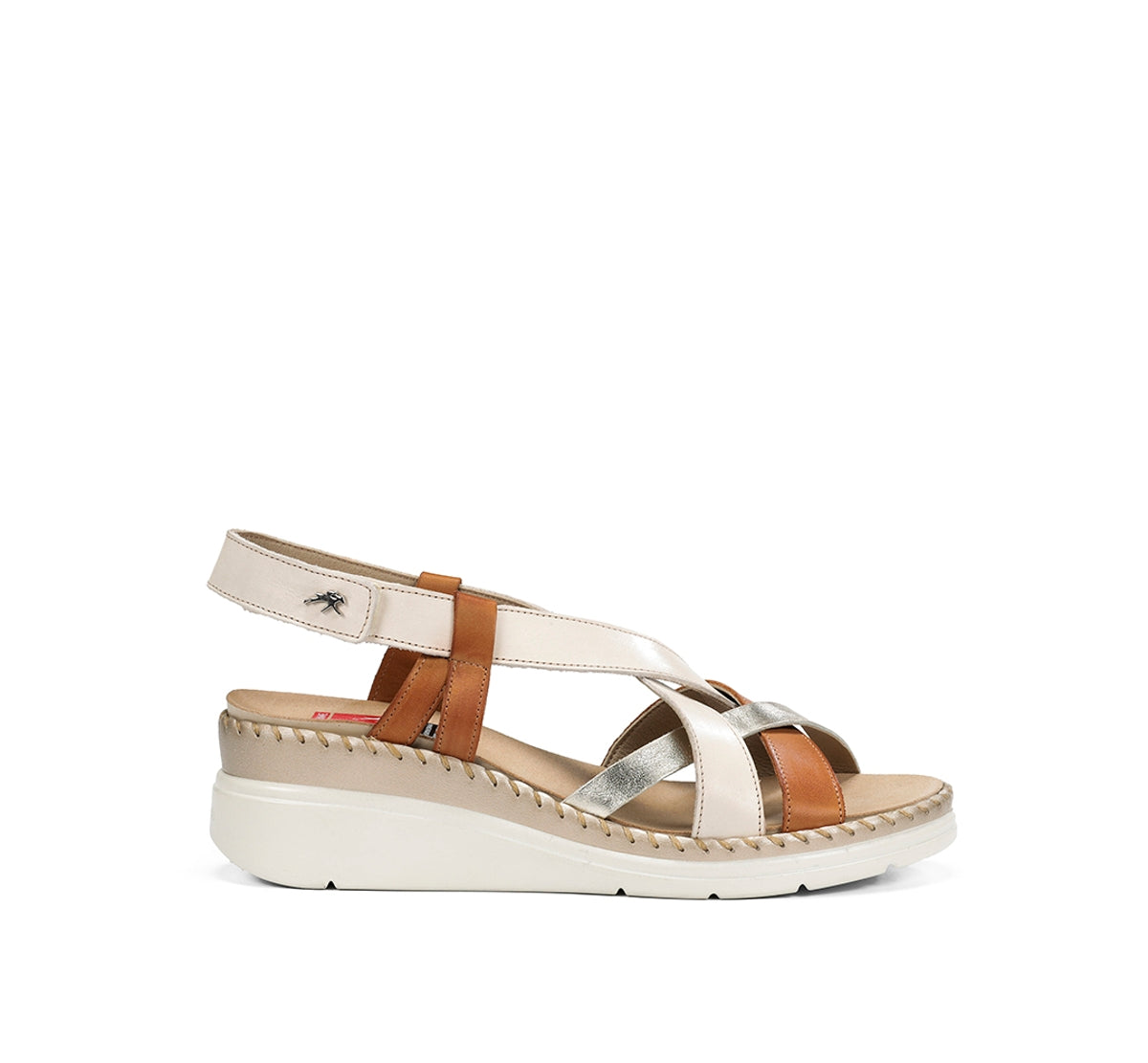 Fluchos Leza F2135 sandales femme taupe cuir