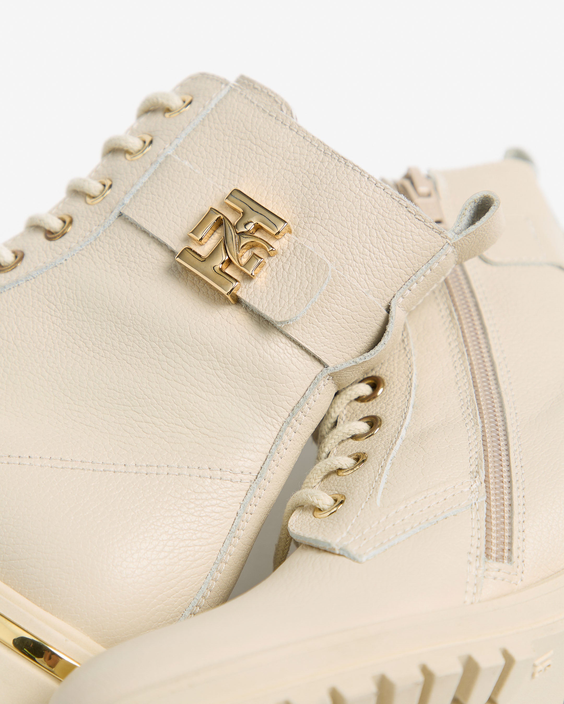 Nero Giardini Combat Boots rangers cuir fille ado