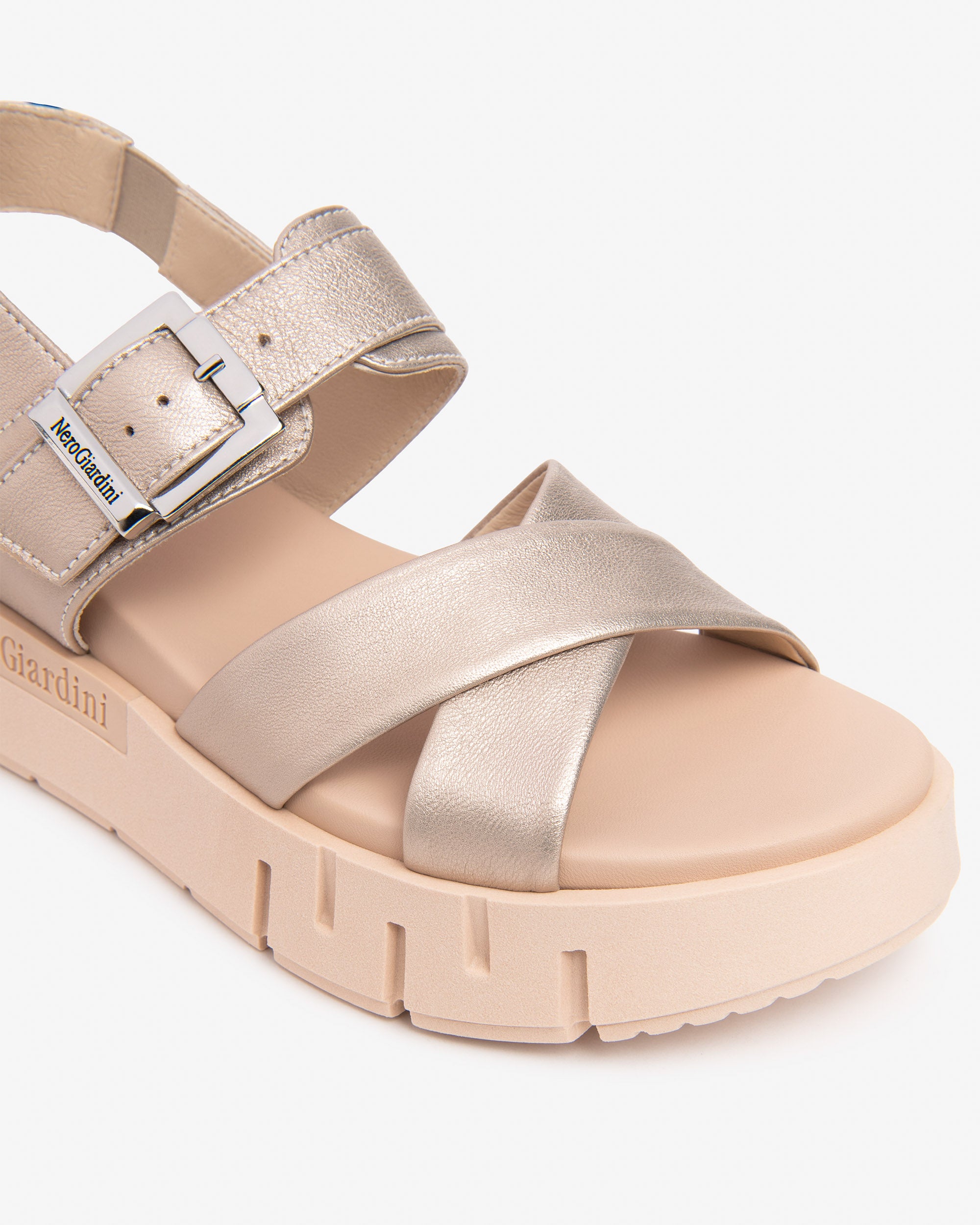 Nero Giardini Sandals sandales cuir femme confort été