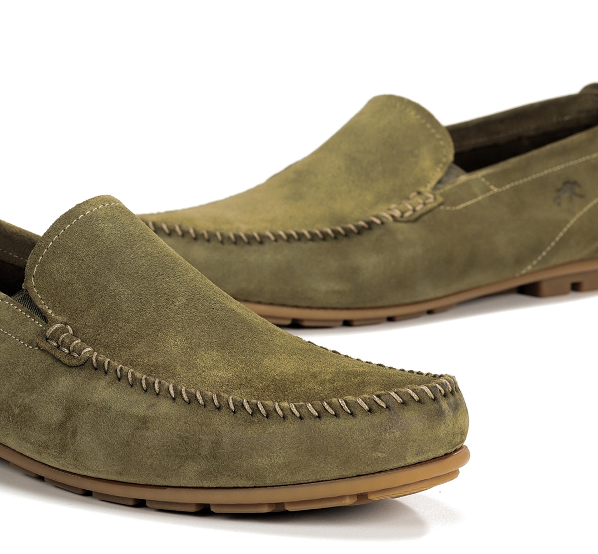 Fluchos Dorian F1091 mocassin homme vert confort flexible