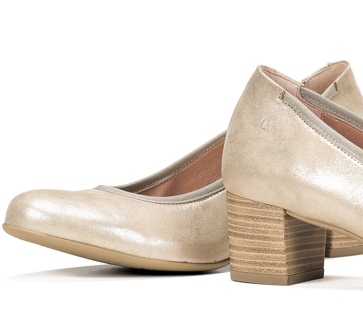 Dorking by Fluchos Geminis D8469 escarpin doré femme talon
