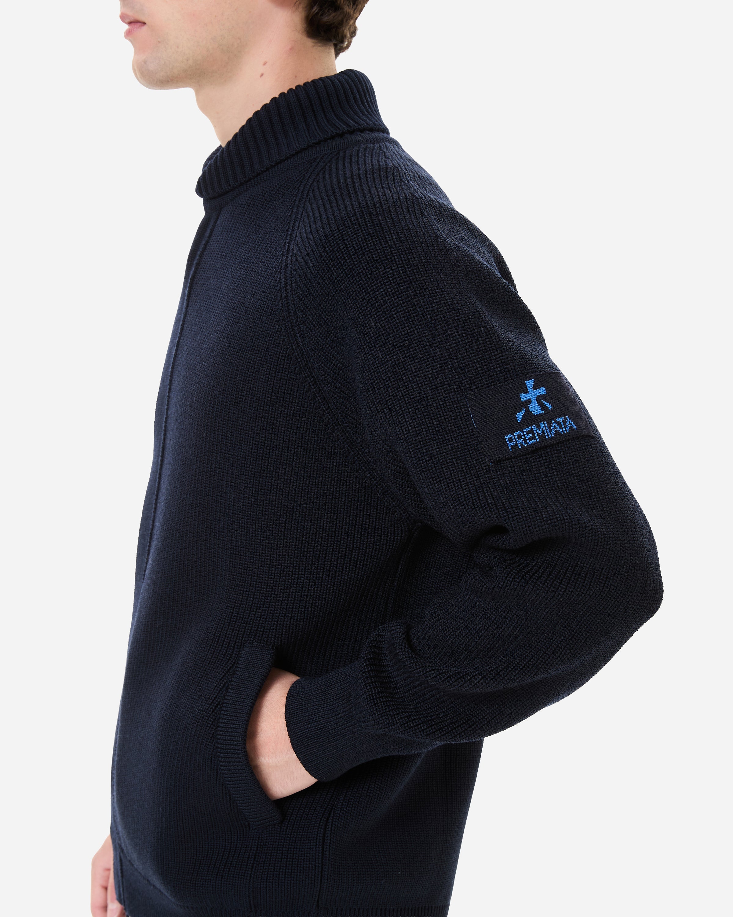 Premiata veste laine Teflon zippée homme