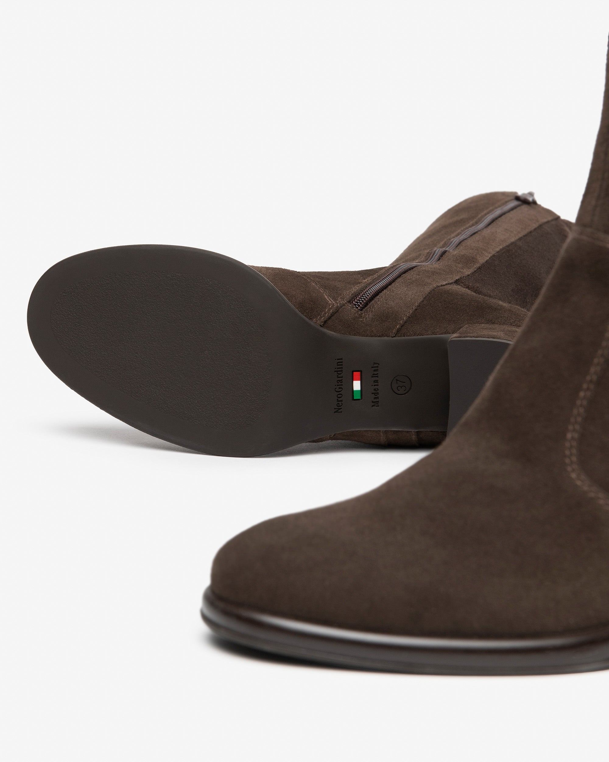 Nero Giardini Boots bottes daim talon 60 pointure 38