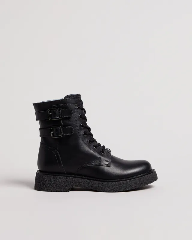 Nero Giardini Combat Boots rangers fille cuir pointure 35