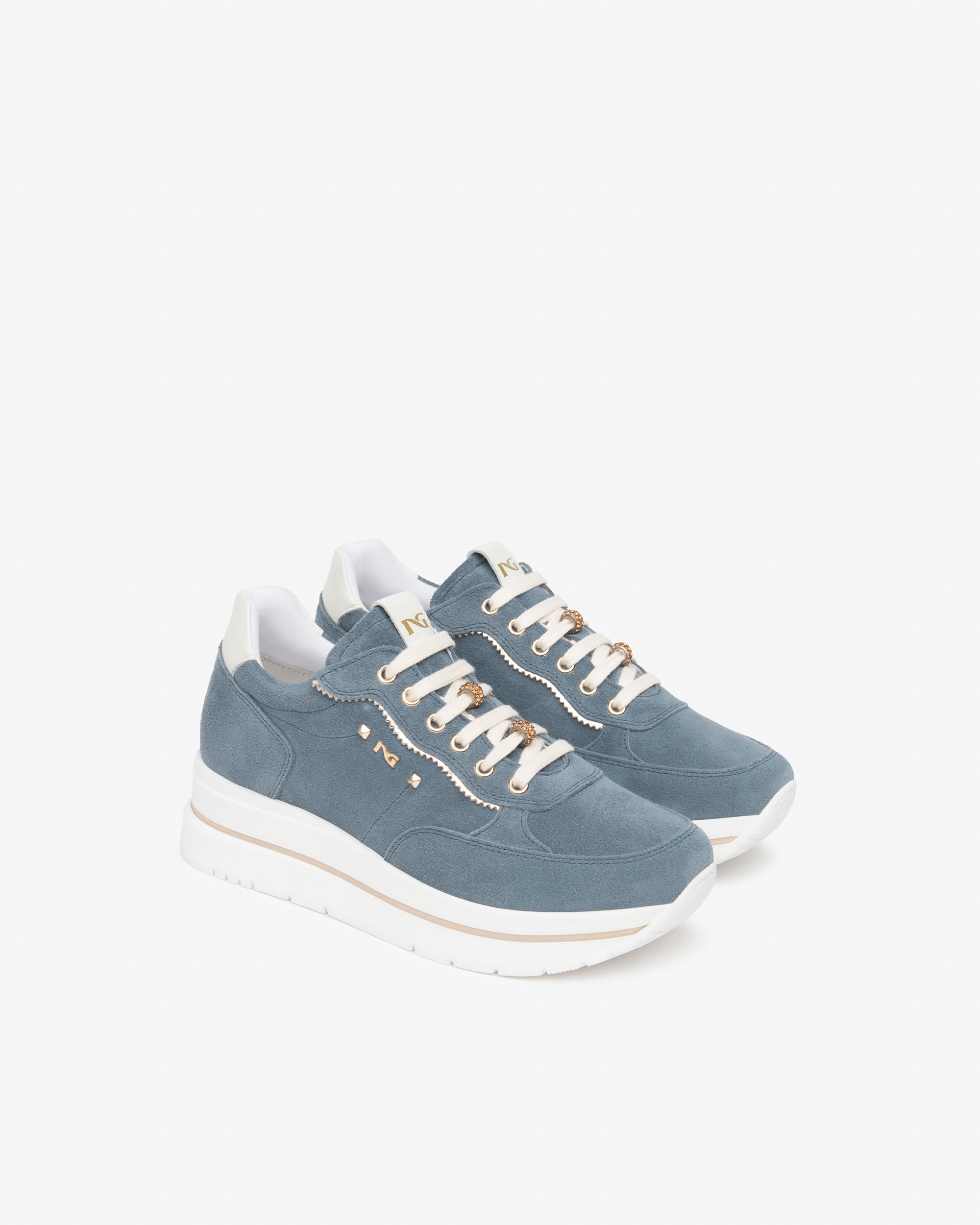 Nero Giardini Sneakers baskets suède femme été
