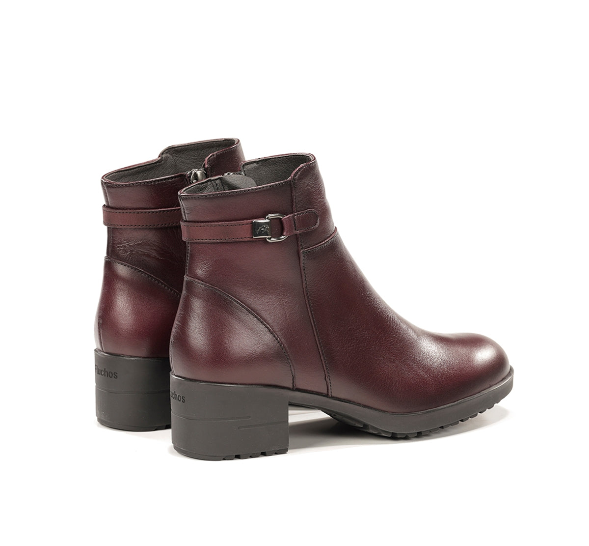 Fluchos Aliss F2240 bottines femme bordeaux cuir