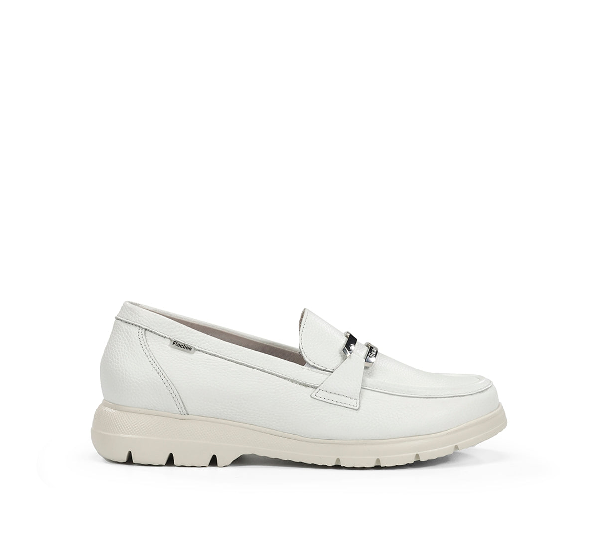 Fluchos Gladis F2201 mocassin femme blanc leger
