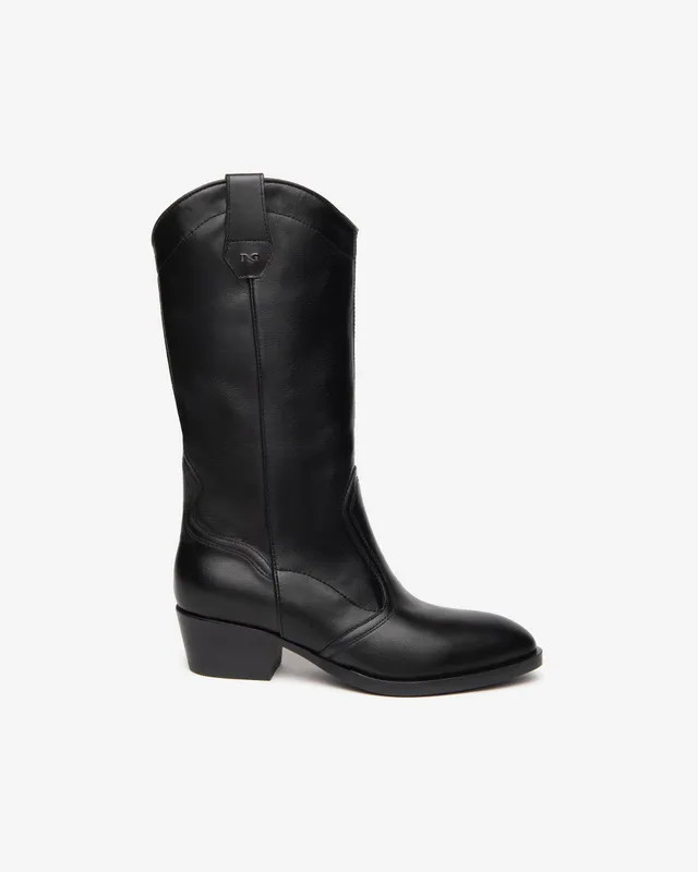 Nero Giardini Boots bottes cuir femme pointure 38