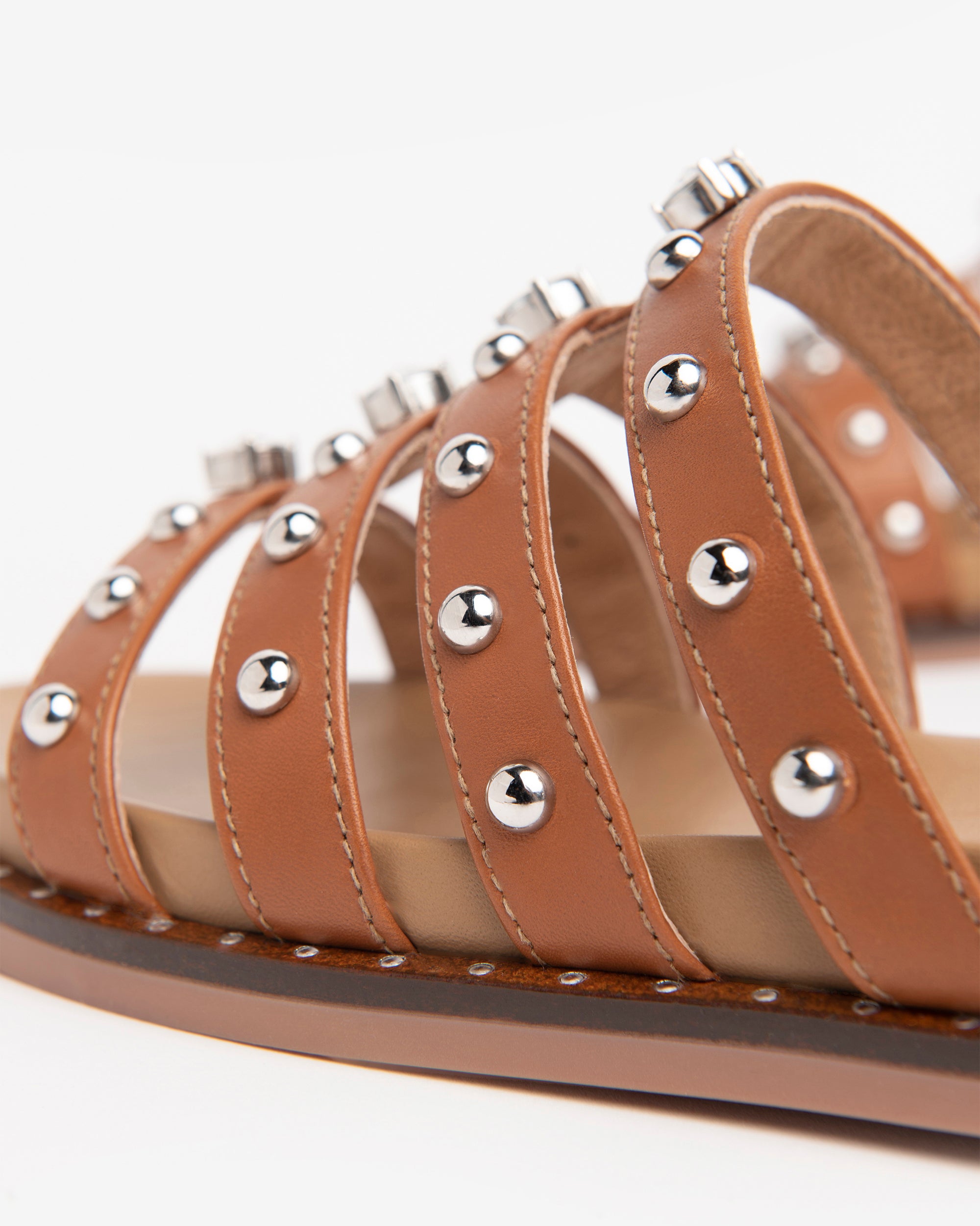Nero Giardini Slippers mules cuir femme strass pointure 38