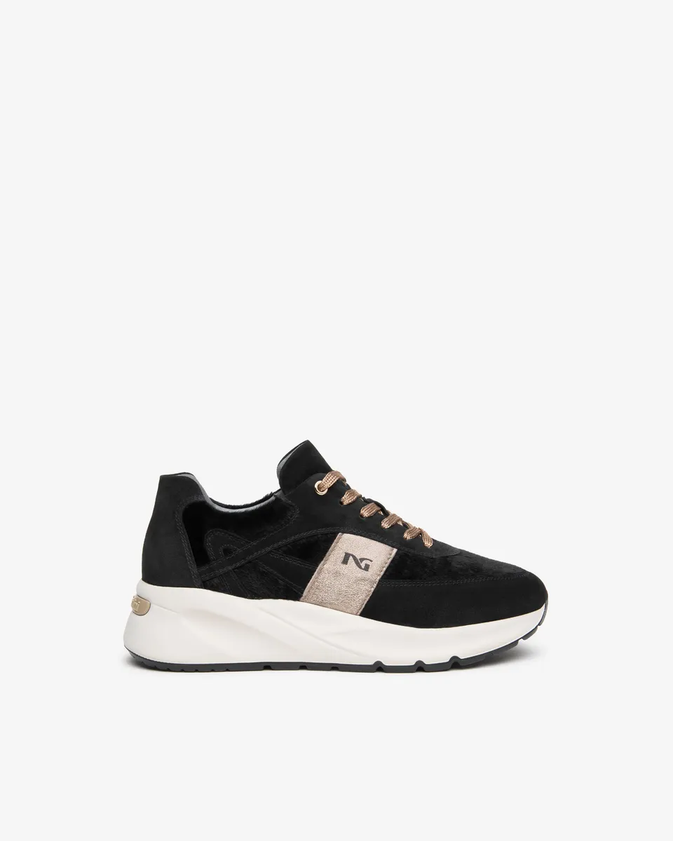 Nero Giardini Sneakers baskets daim femme 45 mm